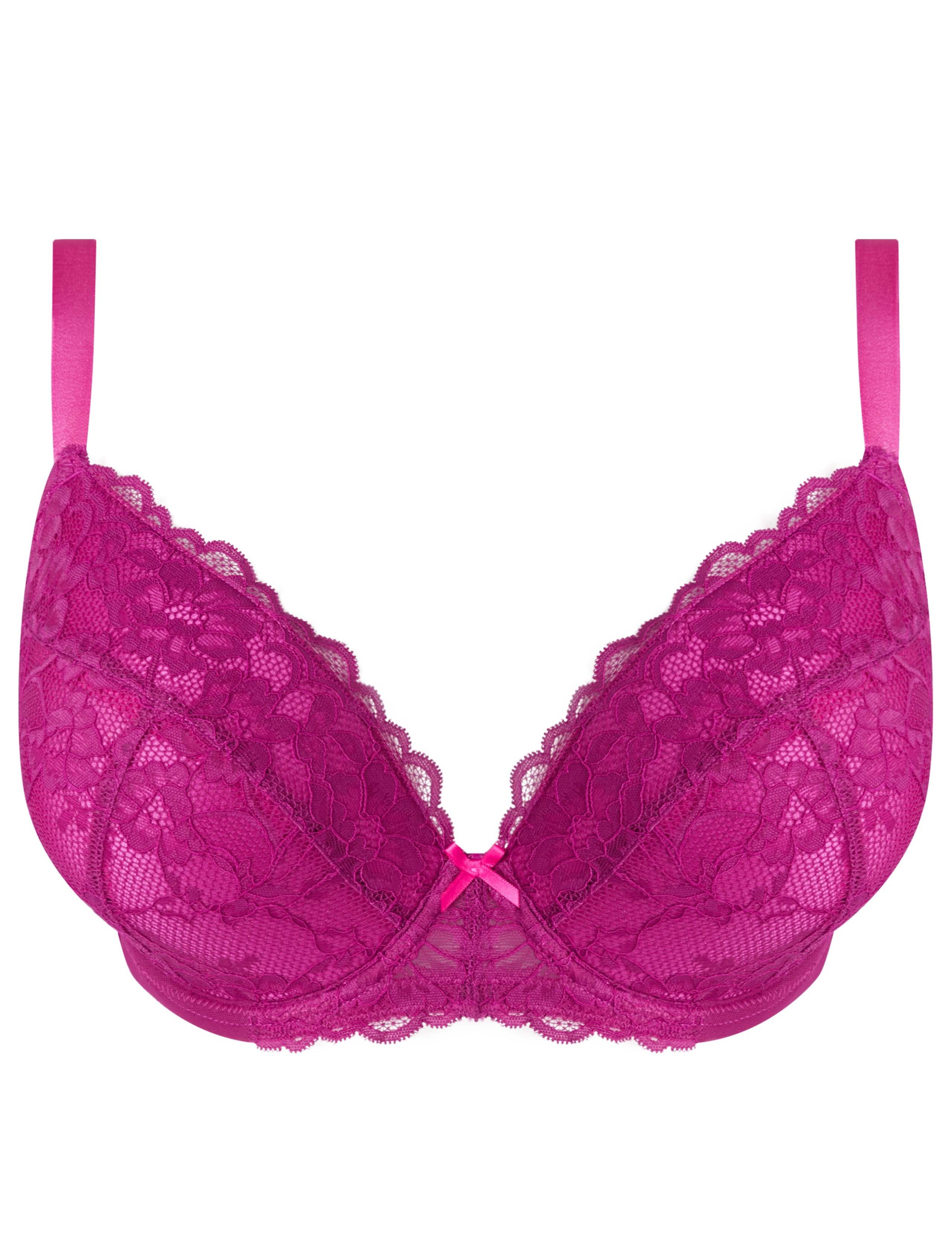 Lace Padded Plunge Bra 7 of 7