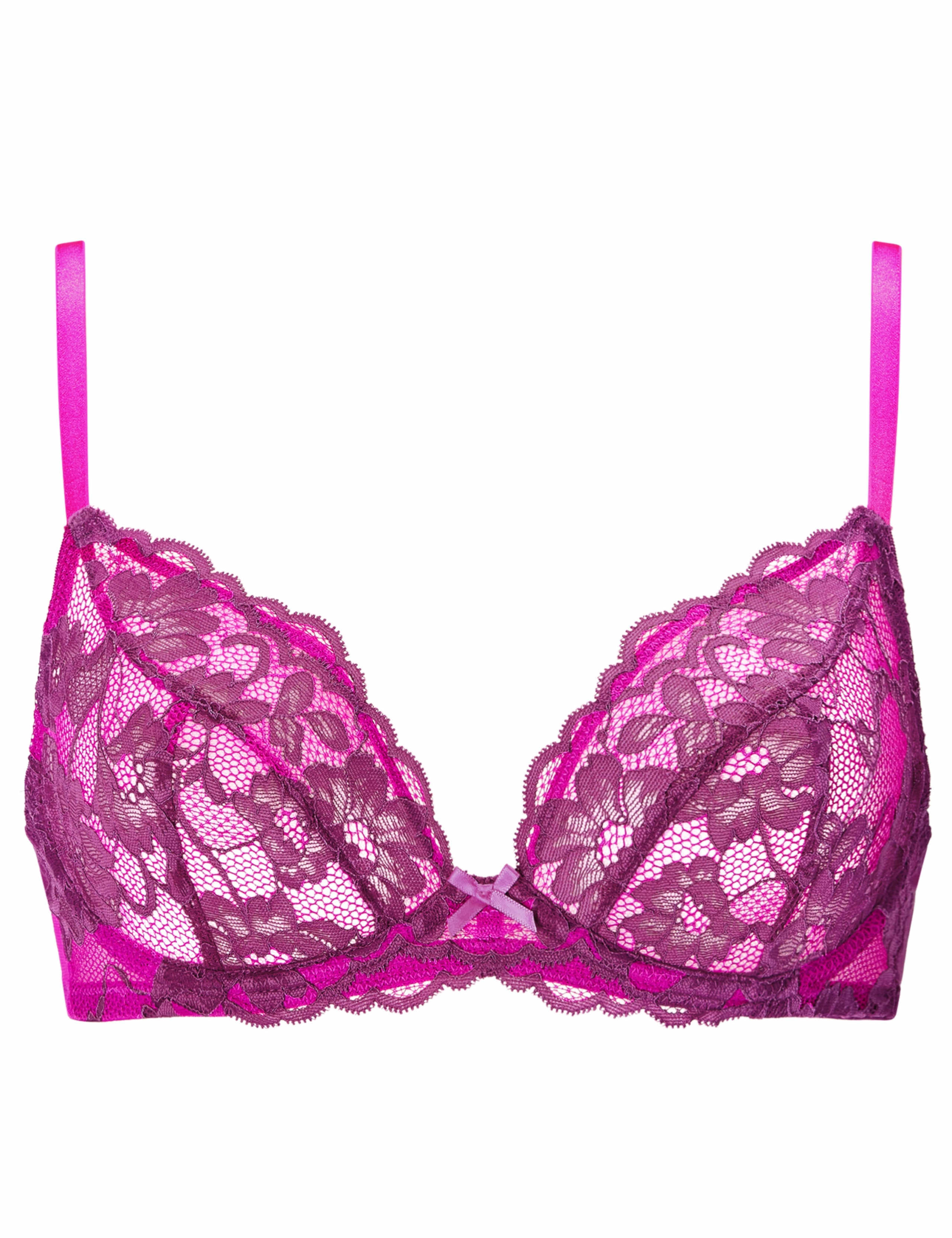 Lace Non Padded Plunge Bra 2 of 5