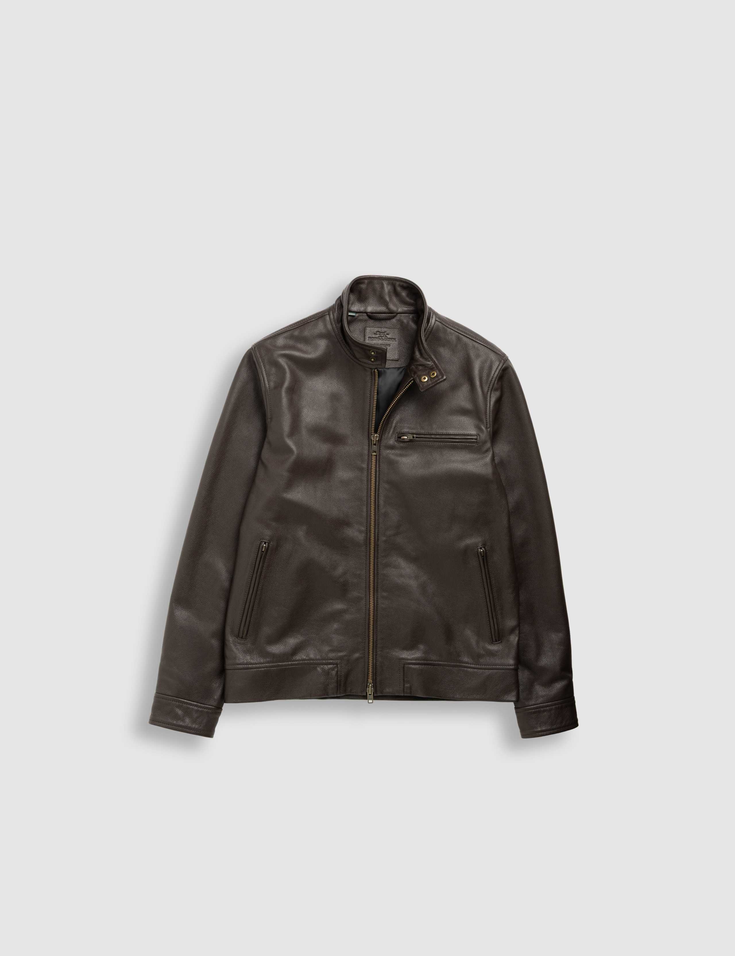 Canvastown Leather Biker Jacket 6 of 6