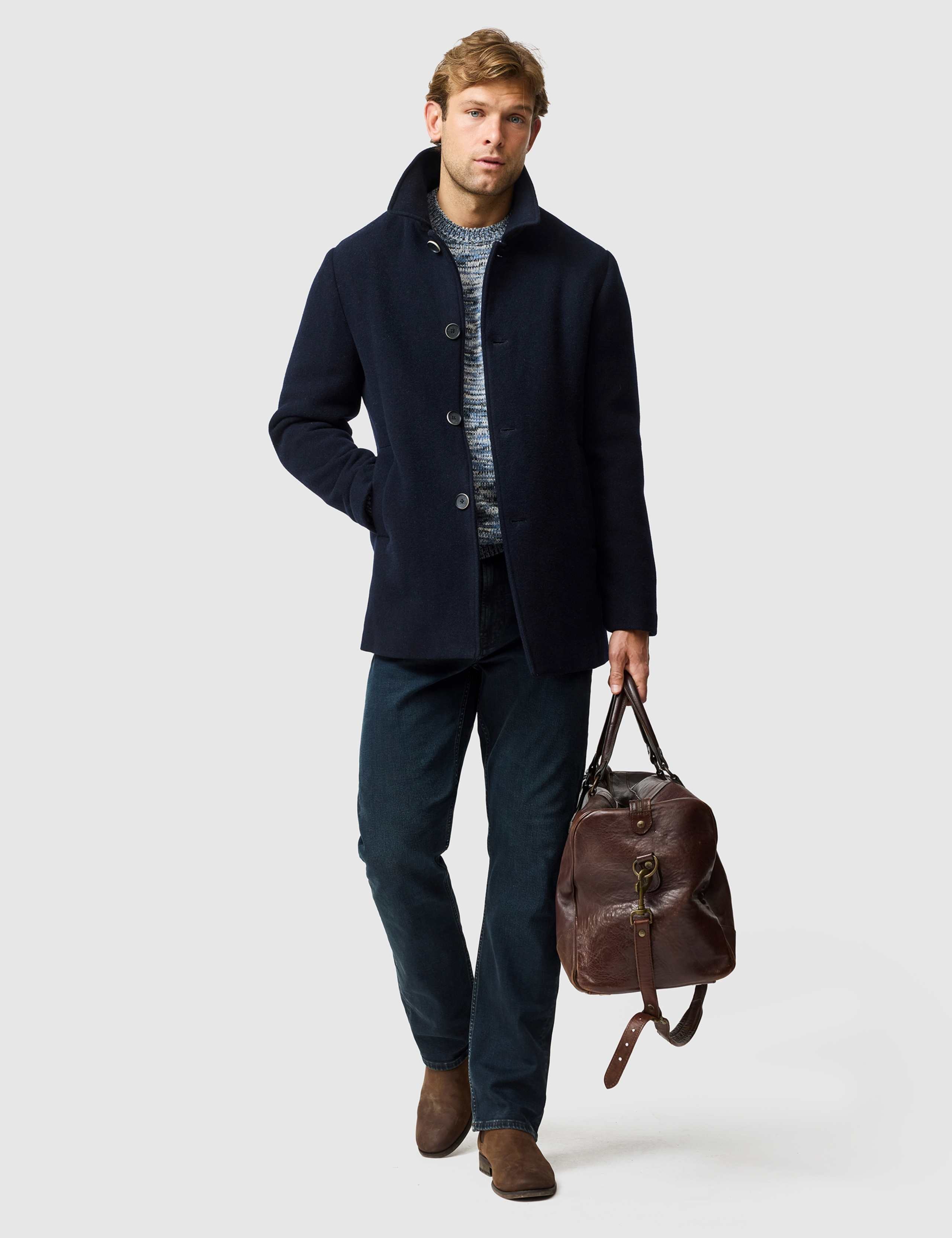 Garston Wool Rich Overcoat 2 of 6