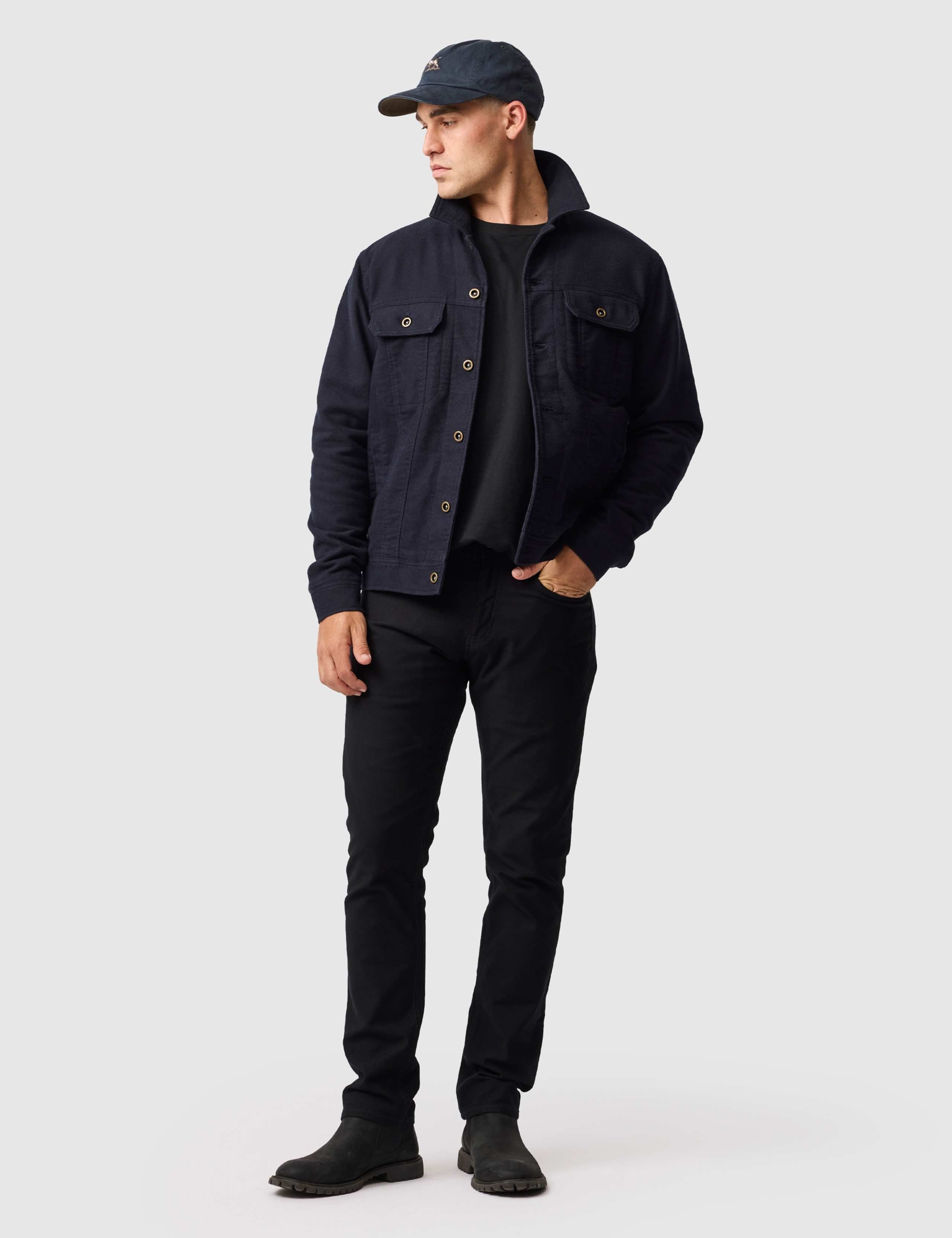 Greenbay Pure Cotton Padded Trucker Jacket 2 of 6
