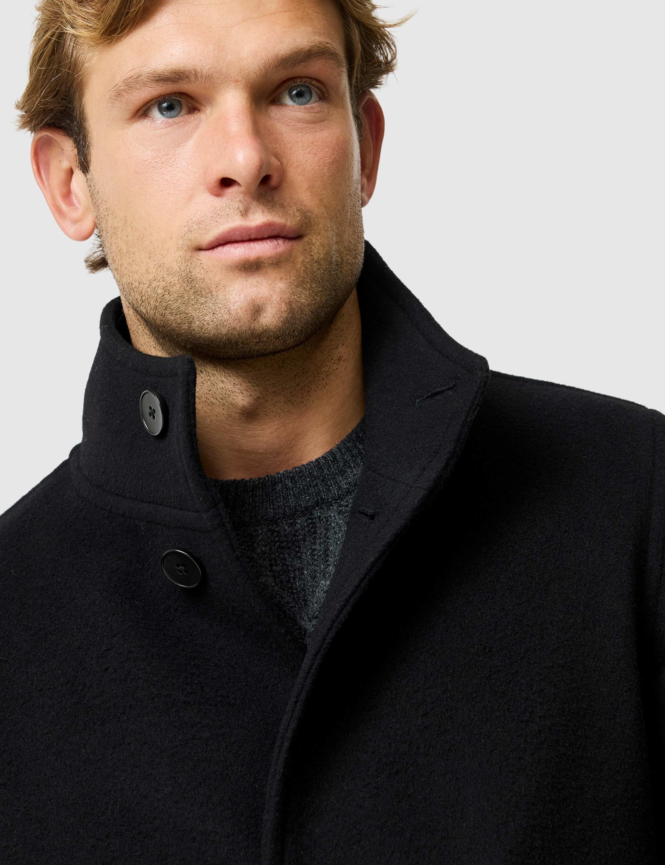 Guards Bay Wool Rich Overcoat 3 of 6
