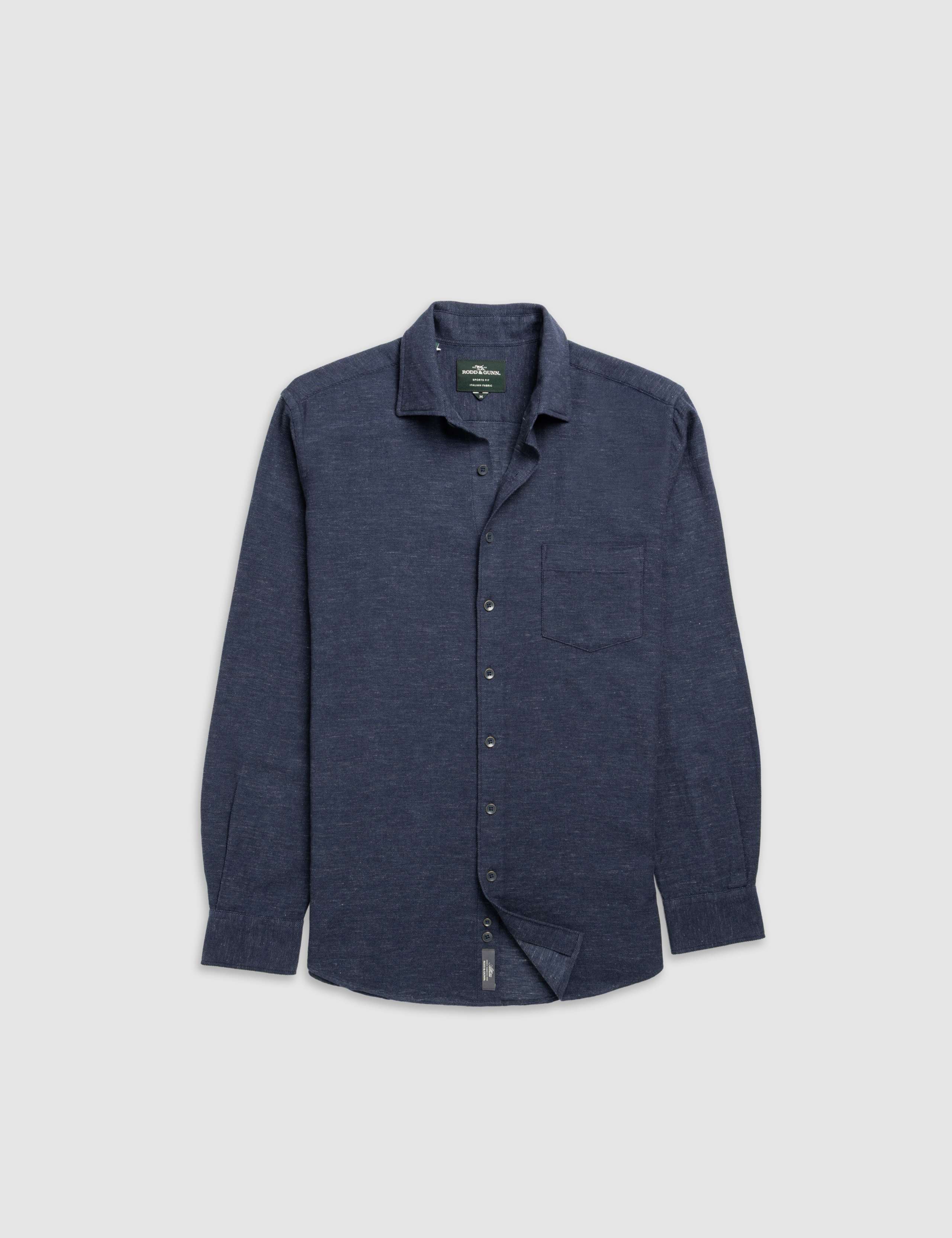 Port William Slim Fit Pure Cotton Textured Shirt 6 of 6