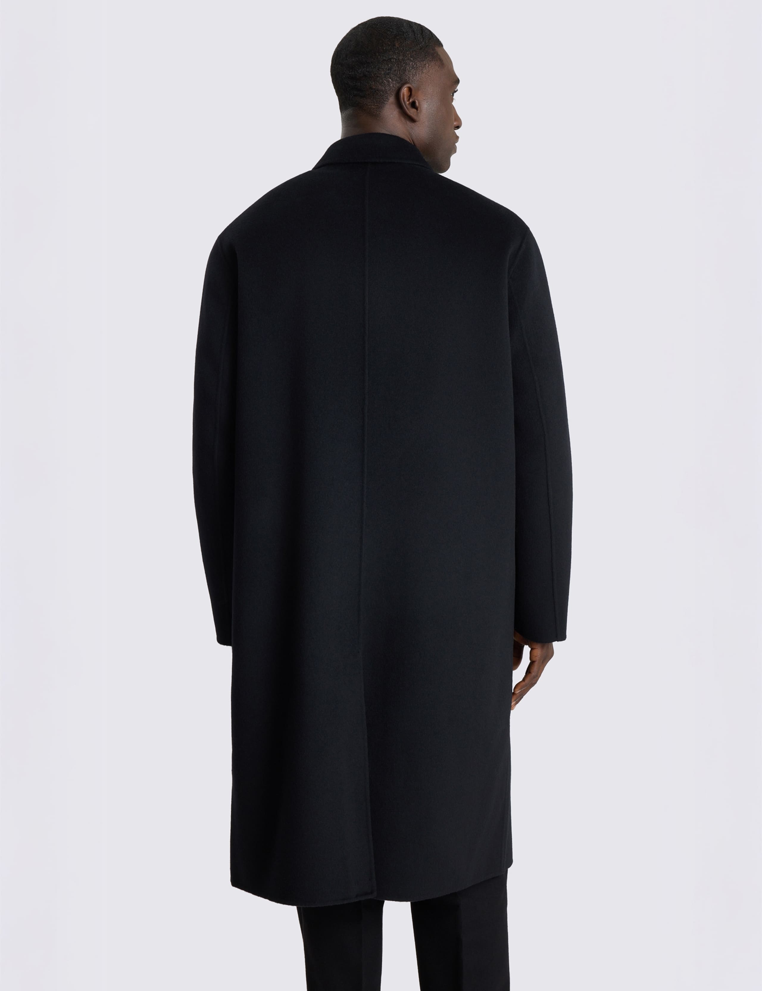 Double Faced Wool Blend Coat 4 of 4