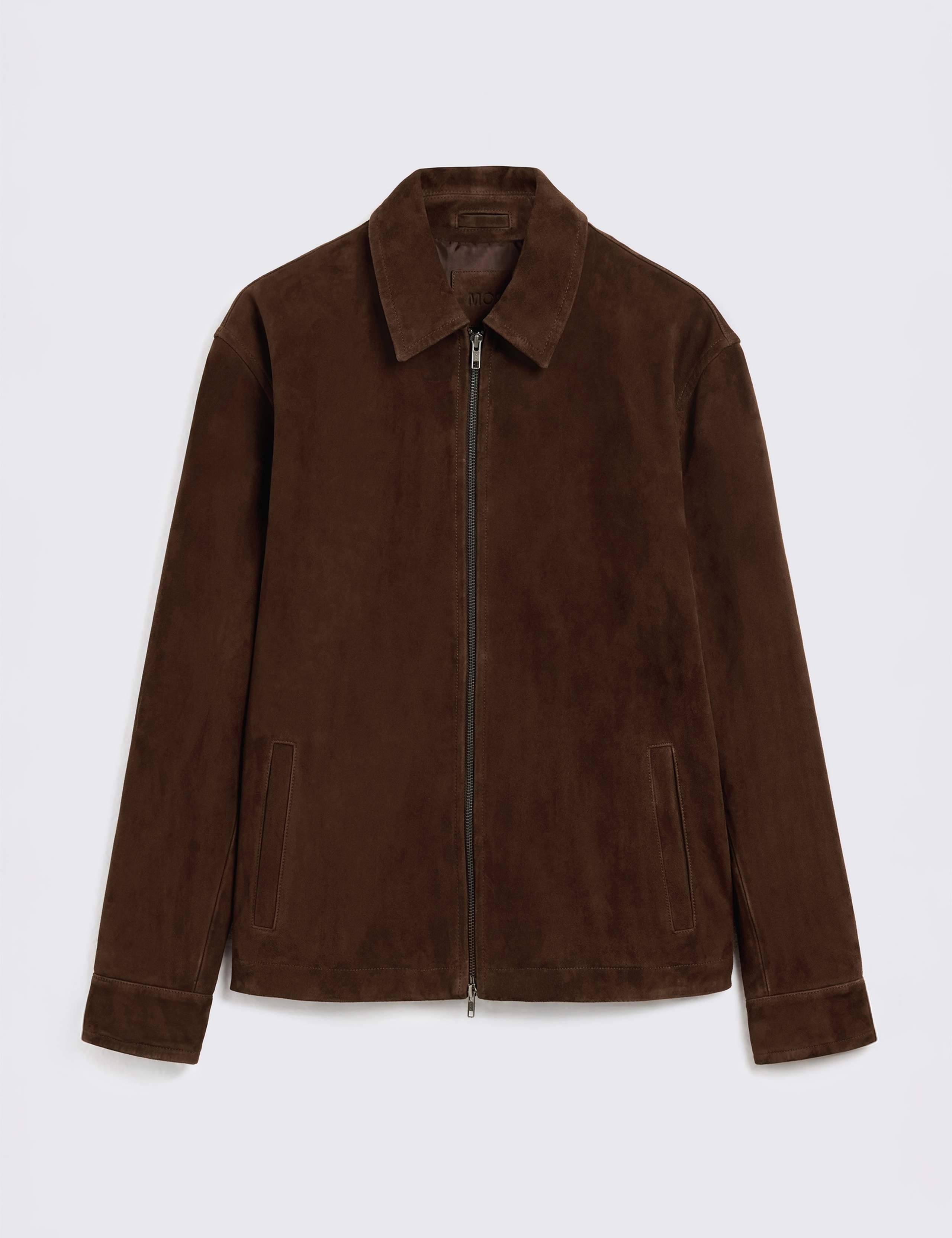 Suede Harrington Jacket 5 of 5