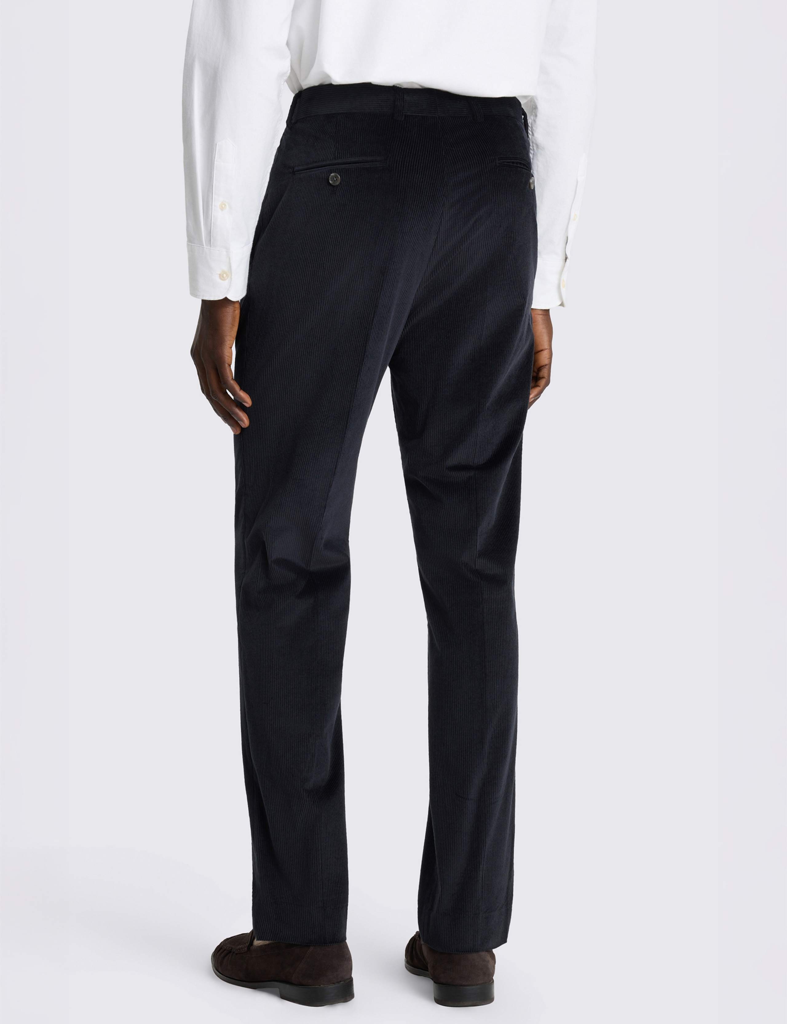 Slim Fit Cord Suit Trousers 3 of 3