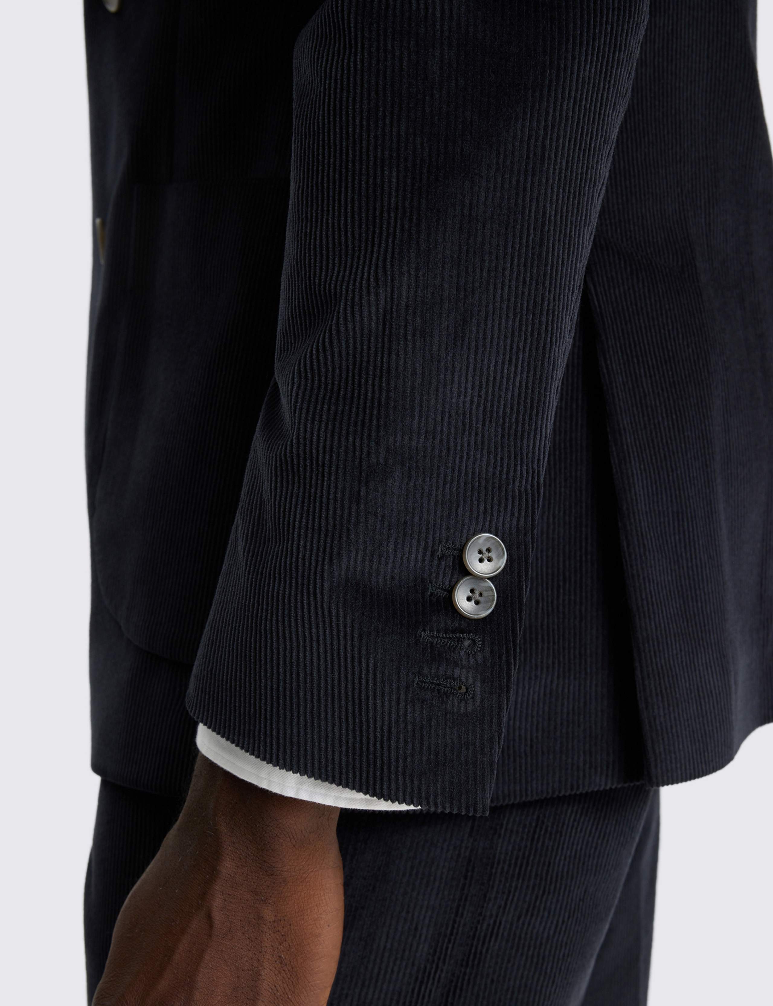 Slim Fit Cord Suit Jacket 4 of 5