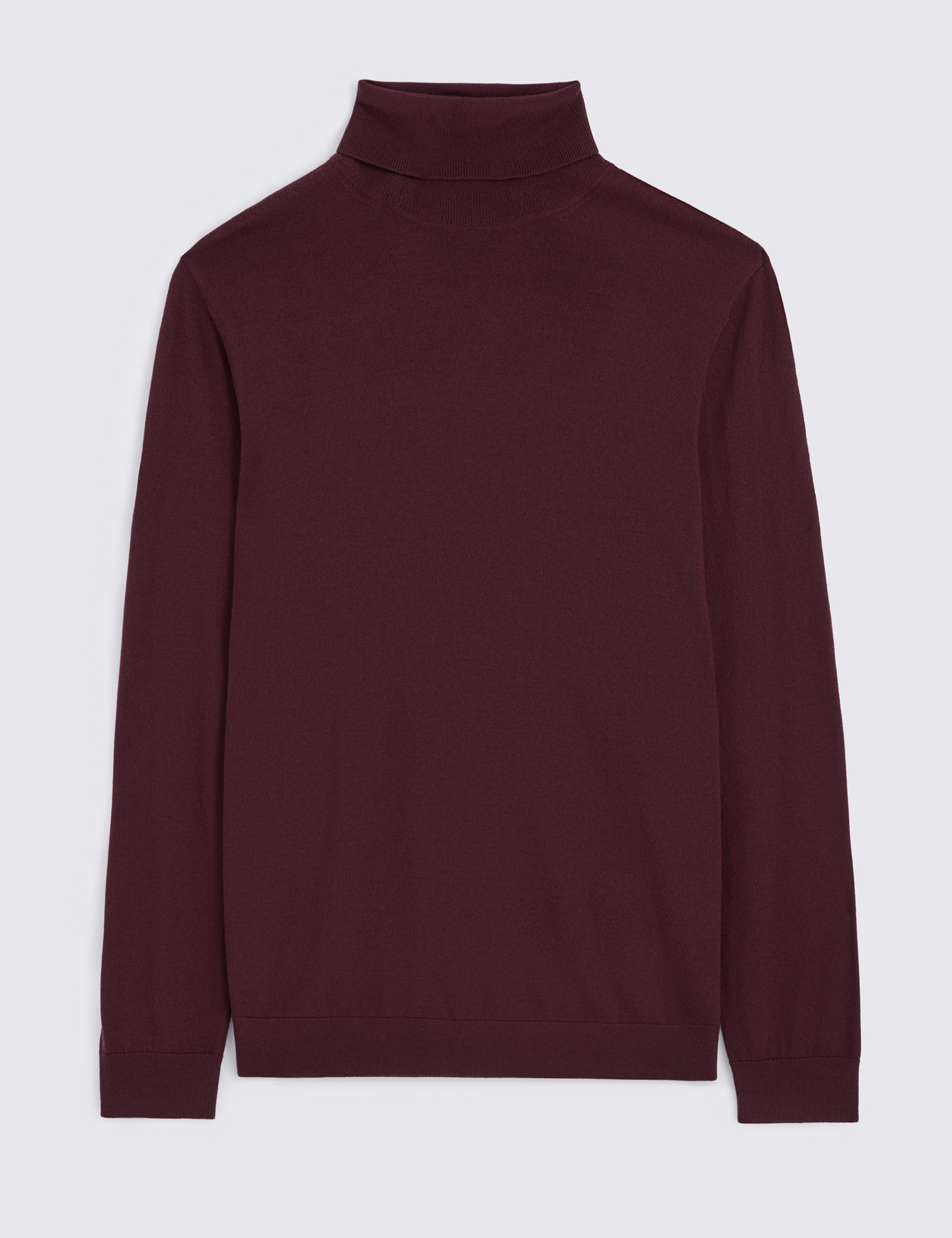 Merino Blend Roll Neck Jumper 4 of 4