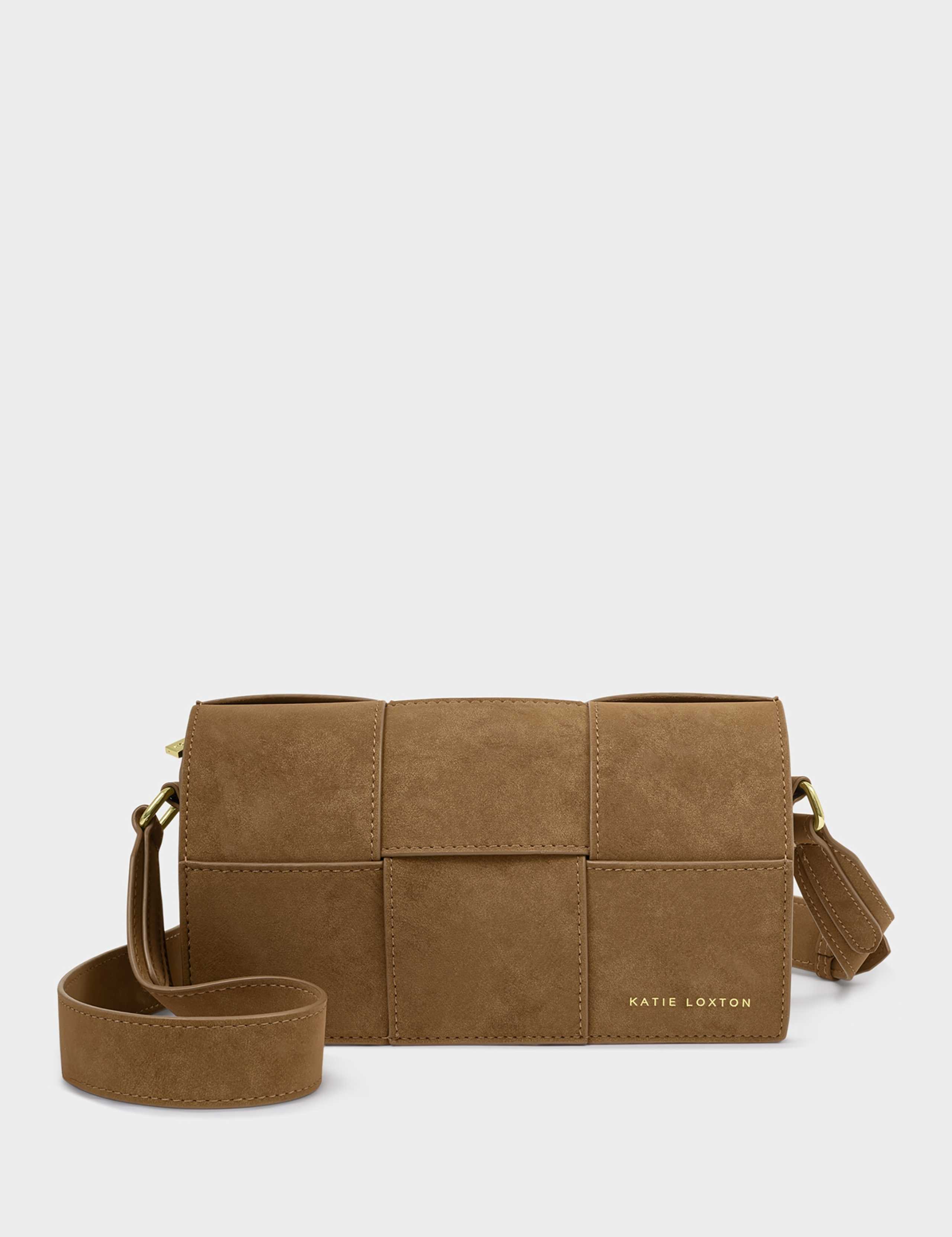 Suedette Woven Cross Body Bag 5 of 5