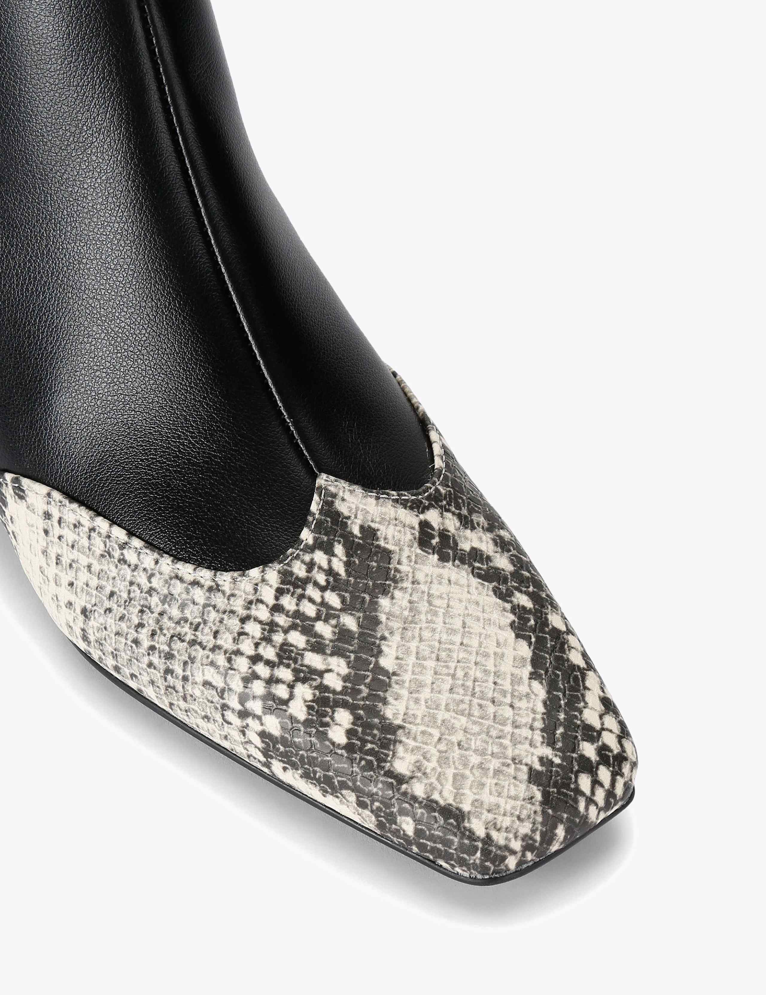 Jeter Block Heel Ankle Boots 3 of 5