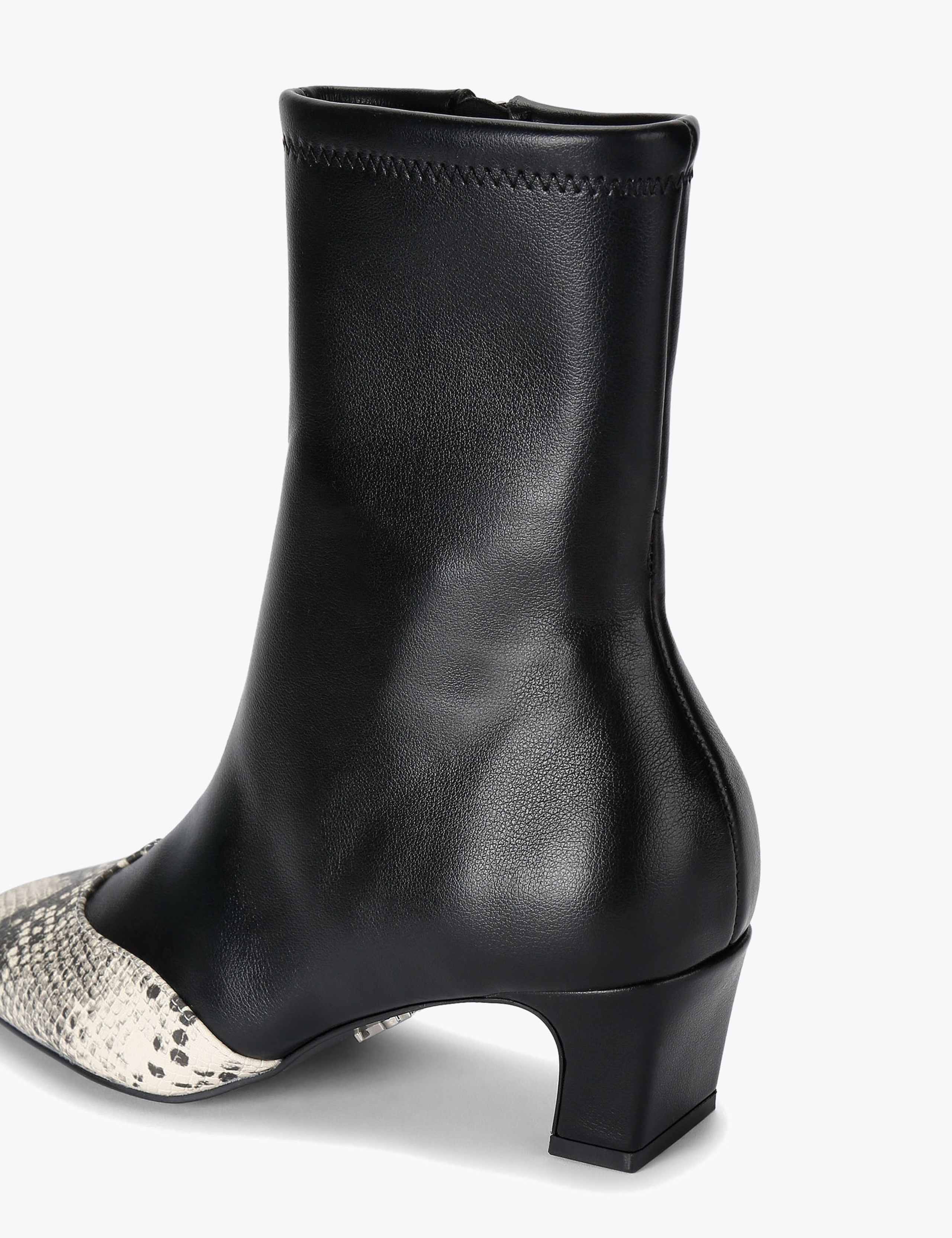 Jeter Block Heel Ankle Boots 4 of 5