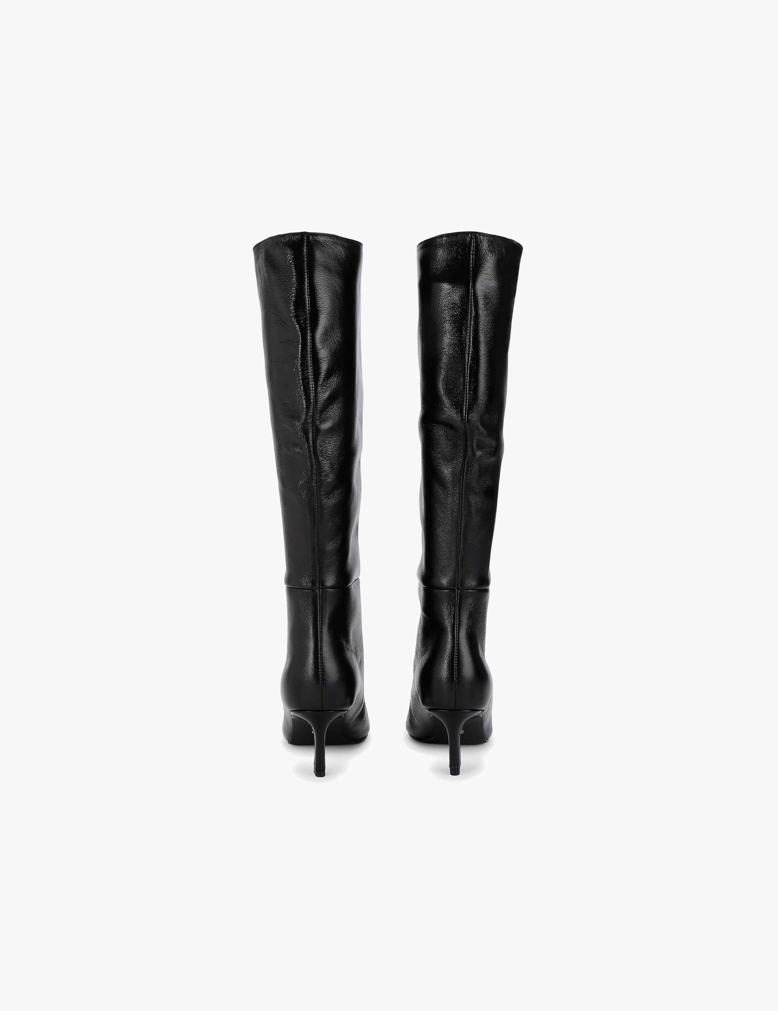 Lavan Leather Stiletto Heel Knee High Boots 4 of 4