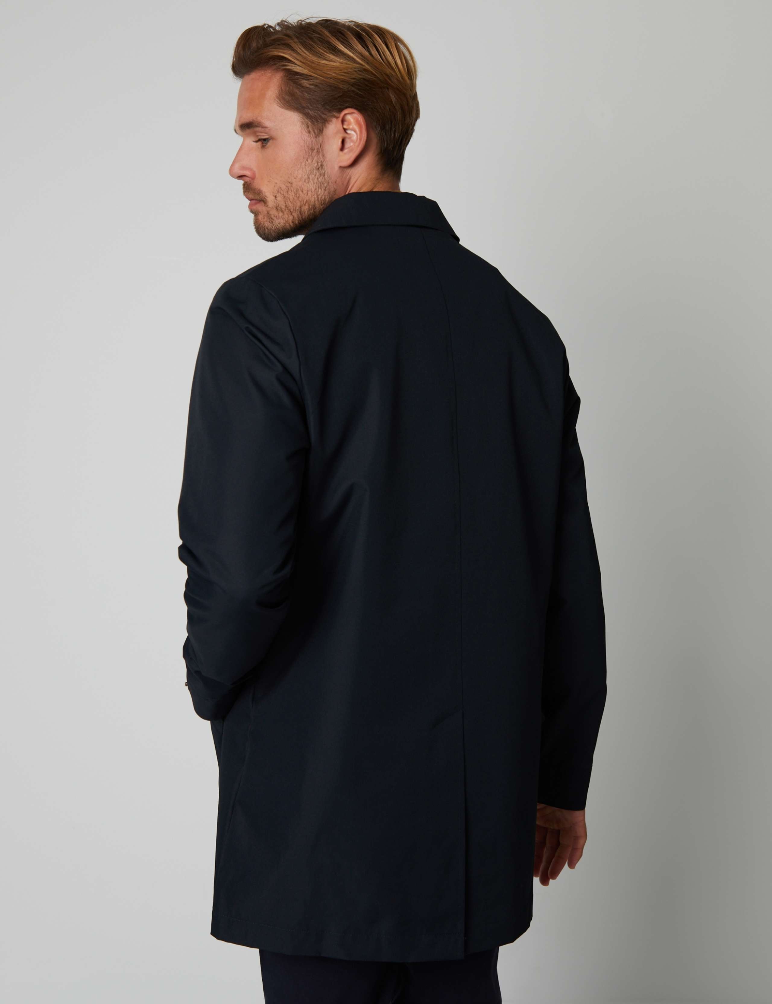 Showerproof Collared Longline Mac 5 of 5