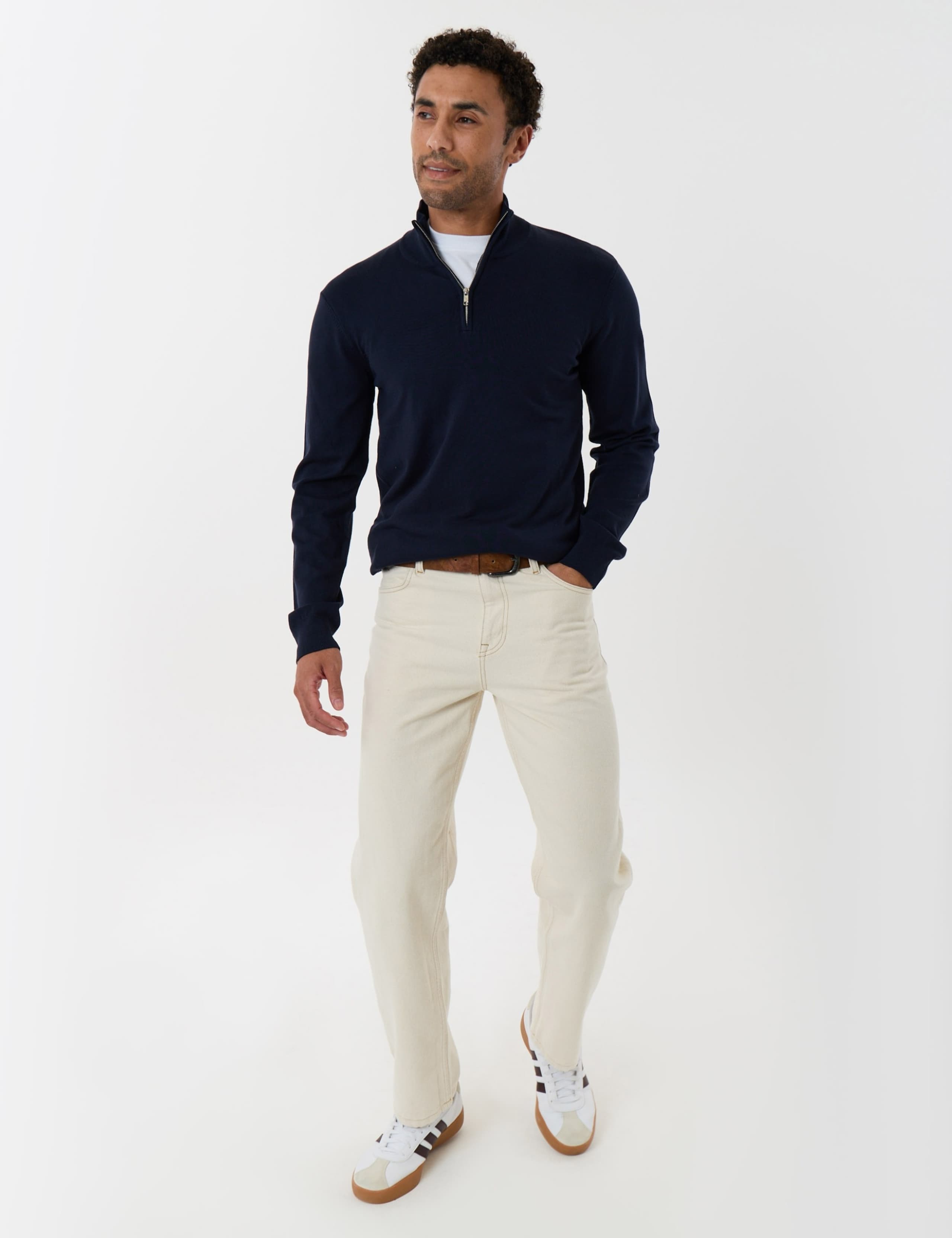 Soft Knit Quarter Zip Jumper 3 of 5