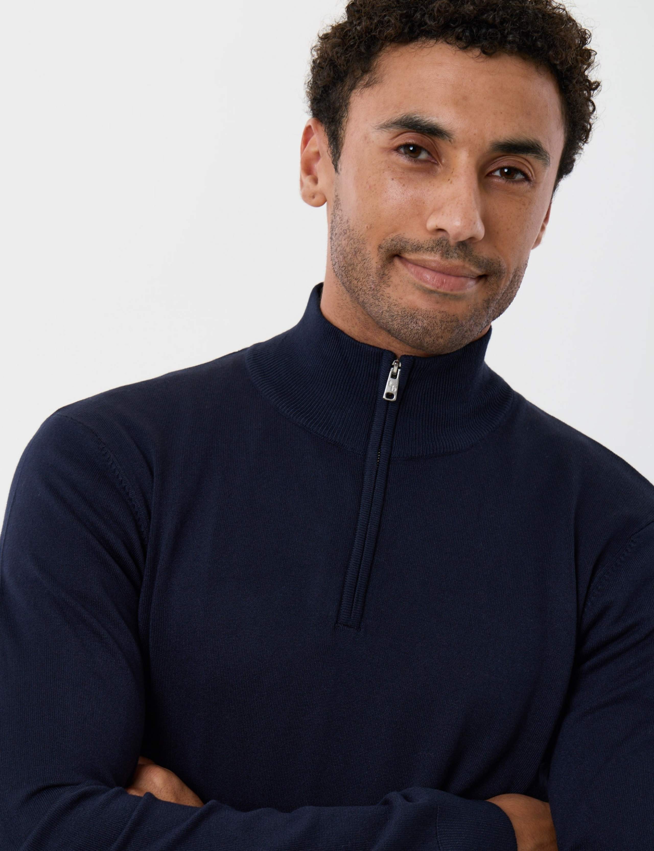 Soft Knit Quarter Zip Jumper 4 of 5