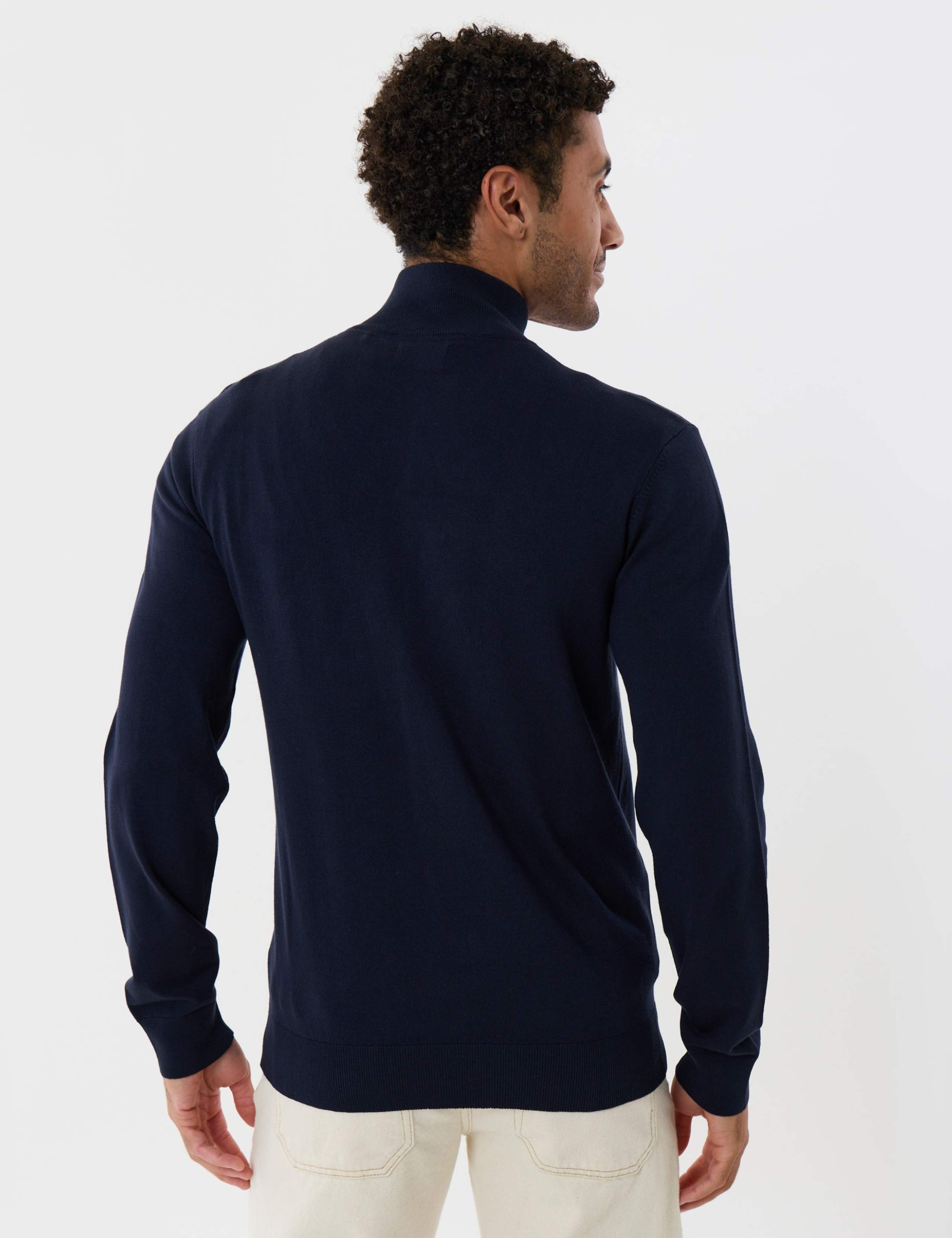 Soft Knit Quarter Zip Jumper 5 of 5