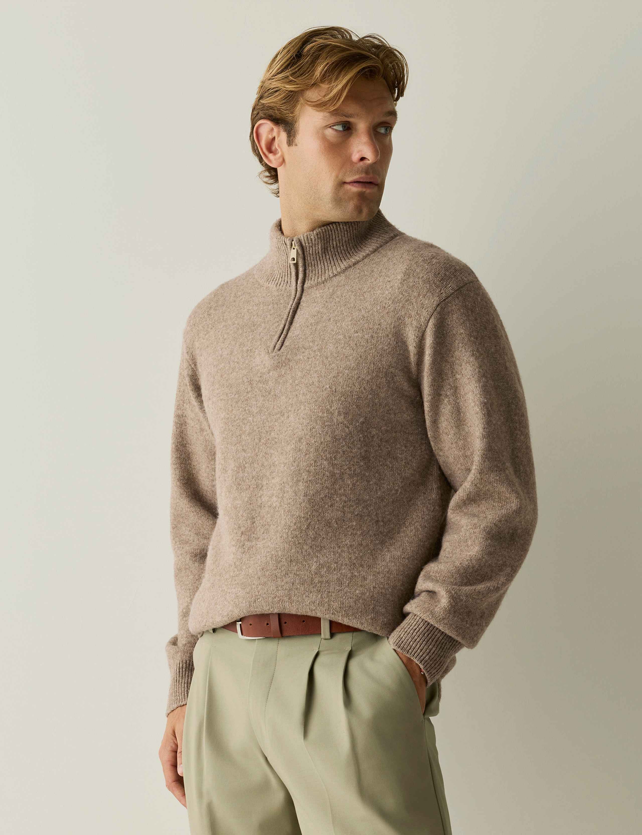 Textured Half Zip Jumper 3 of 8