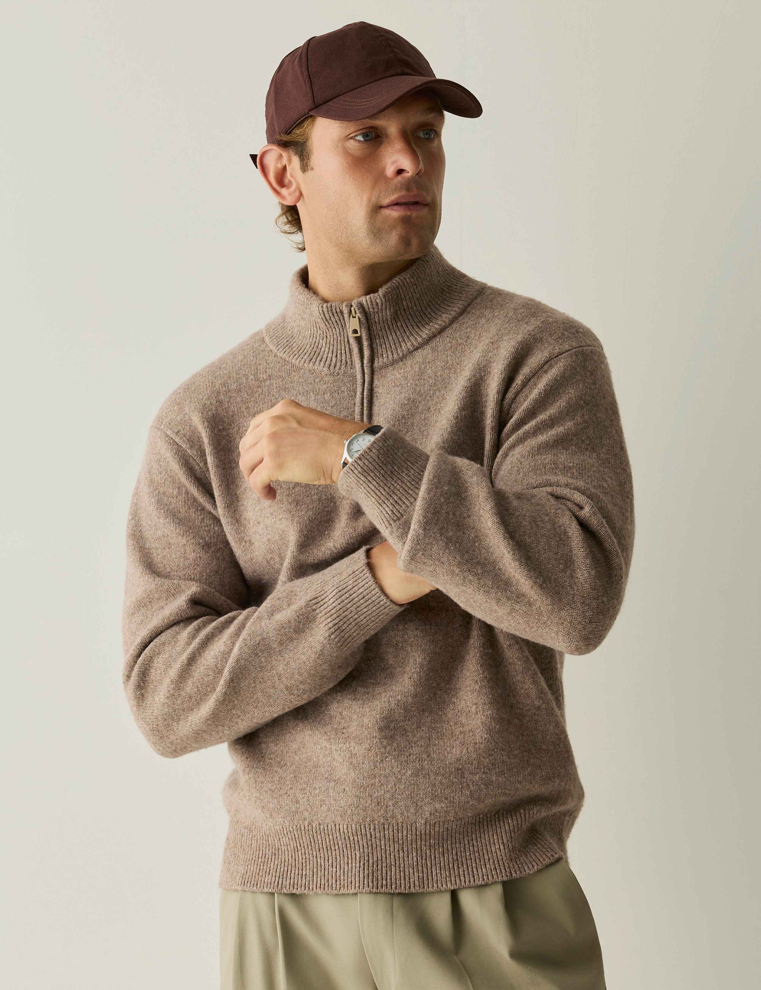 Textured Half Zip Jumper 4 of 8
