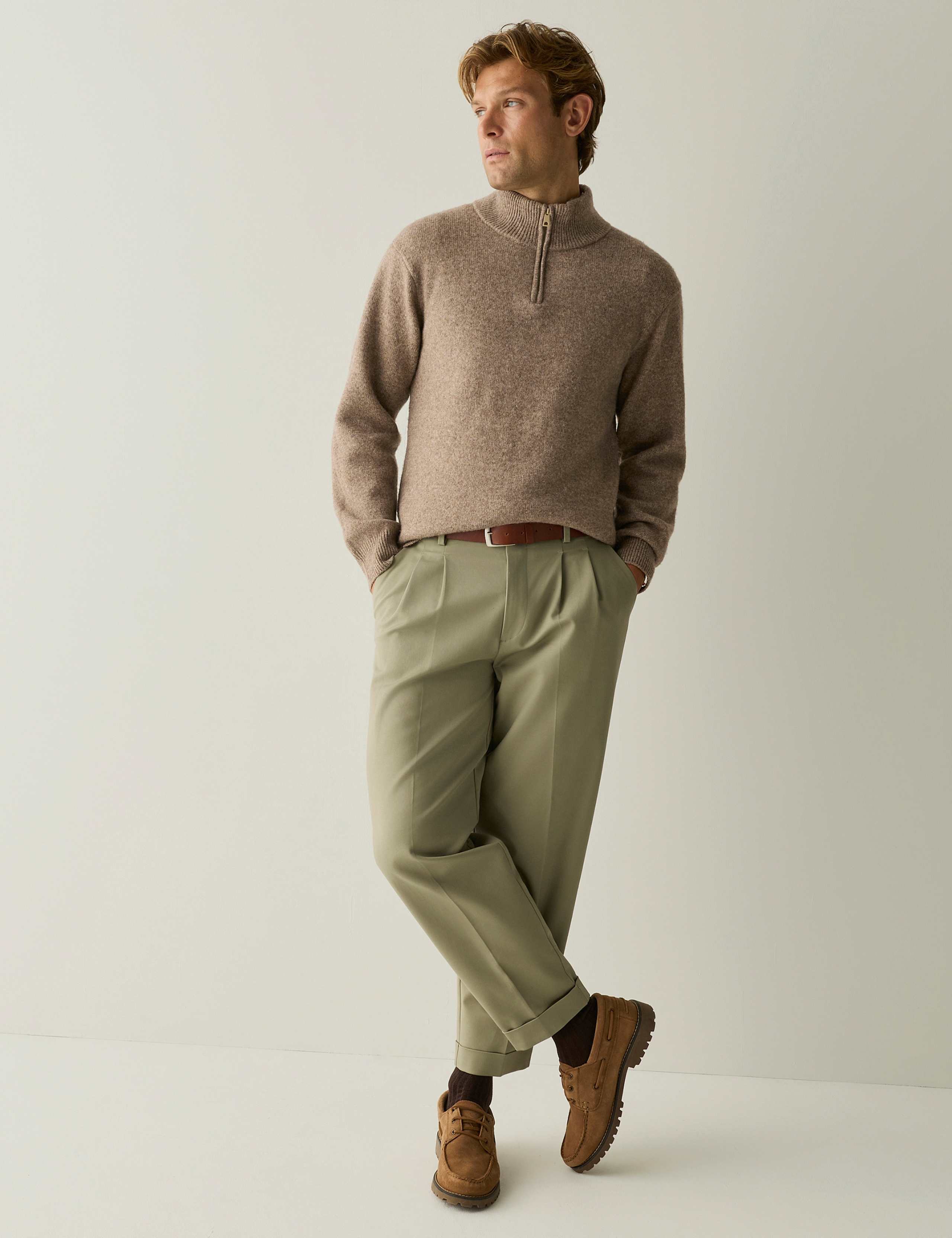 Textured Half Zip Jumper 6 of 8