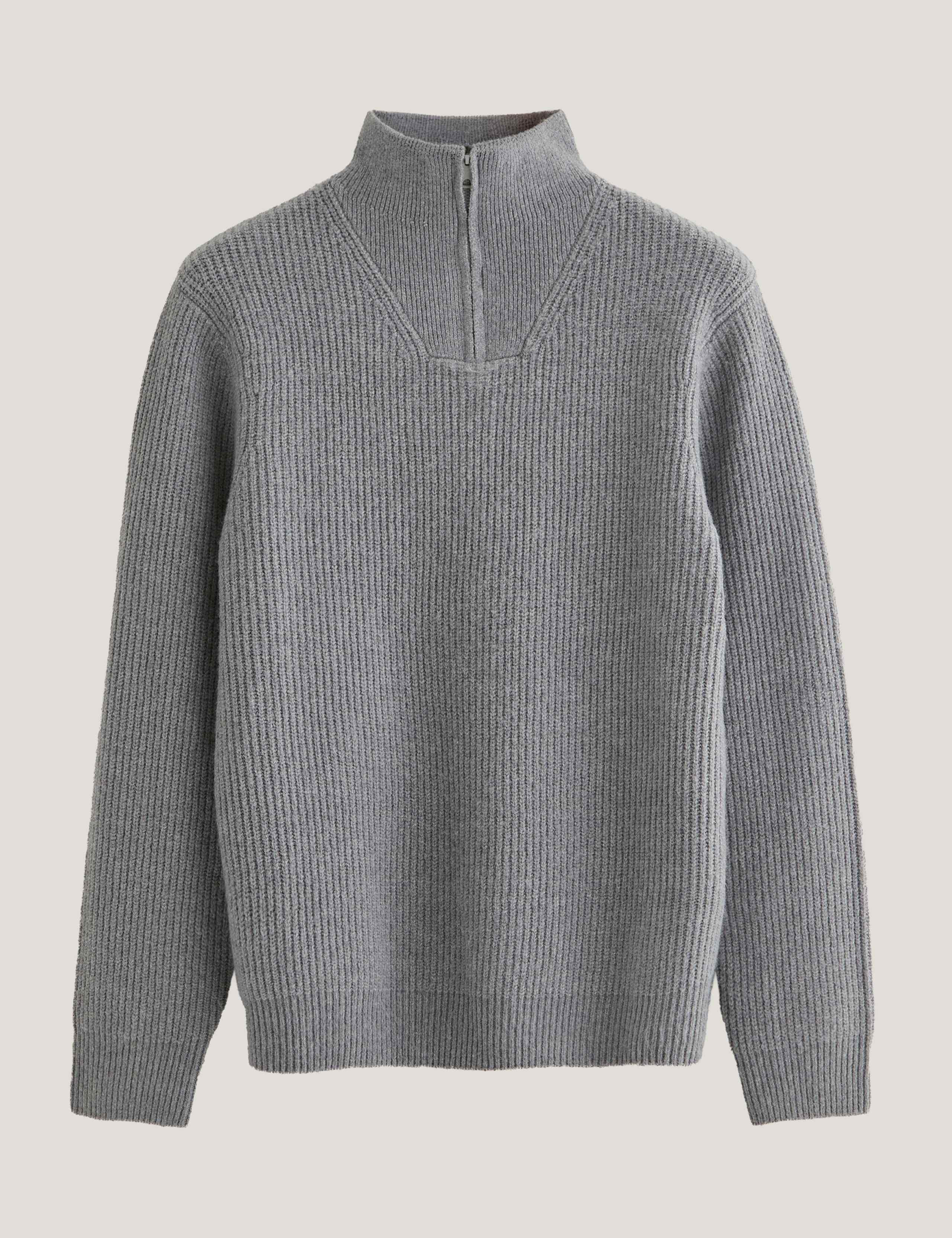 Textured Half Zip Jumper 2 of 7