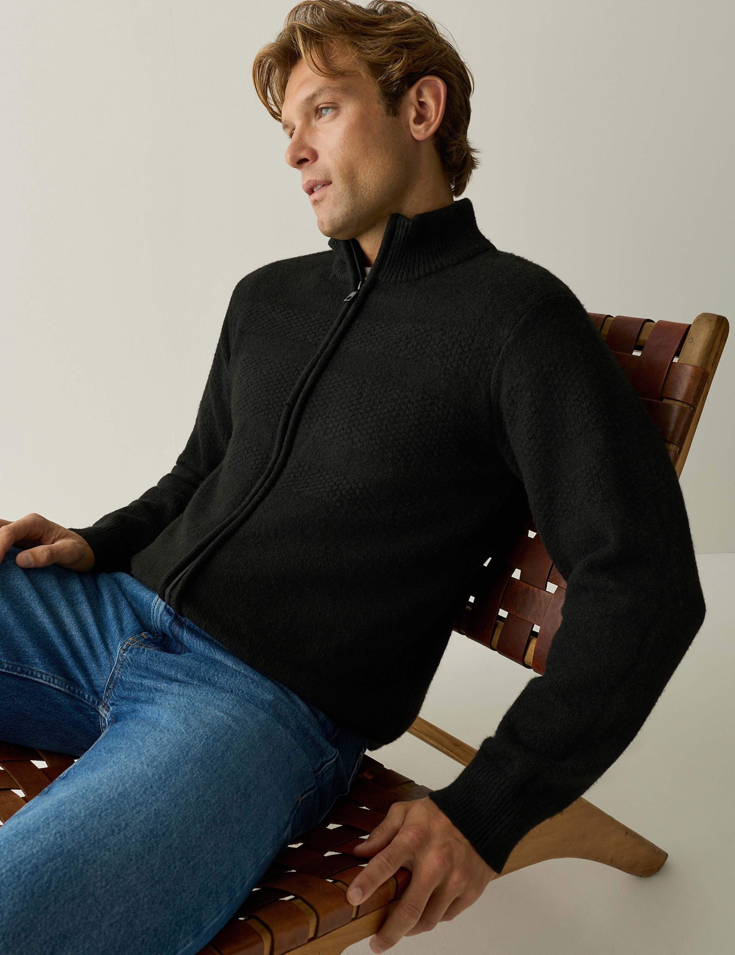 Maseru Funnel Neck Zip Up Jumper 4 of 8