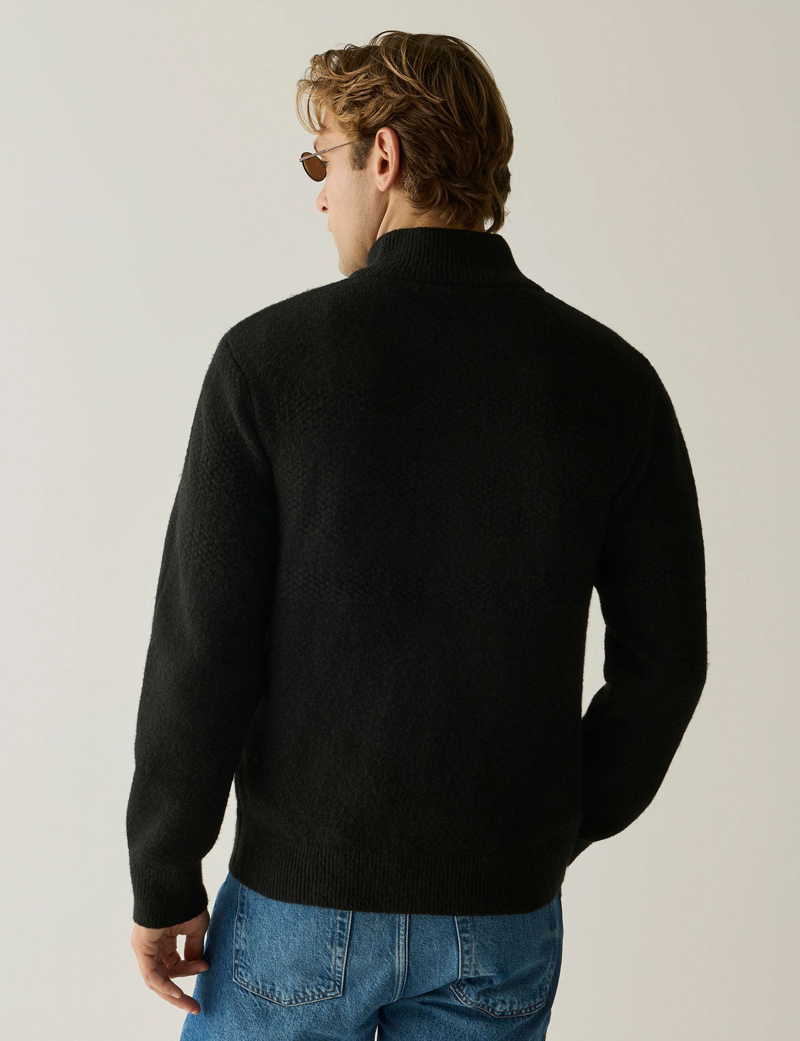Maseru Funnel Neck Zip Up Jumper 8 of 8