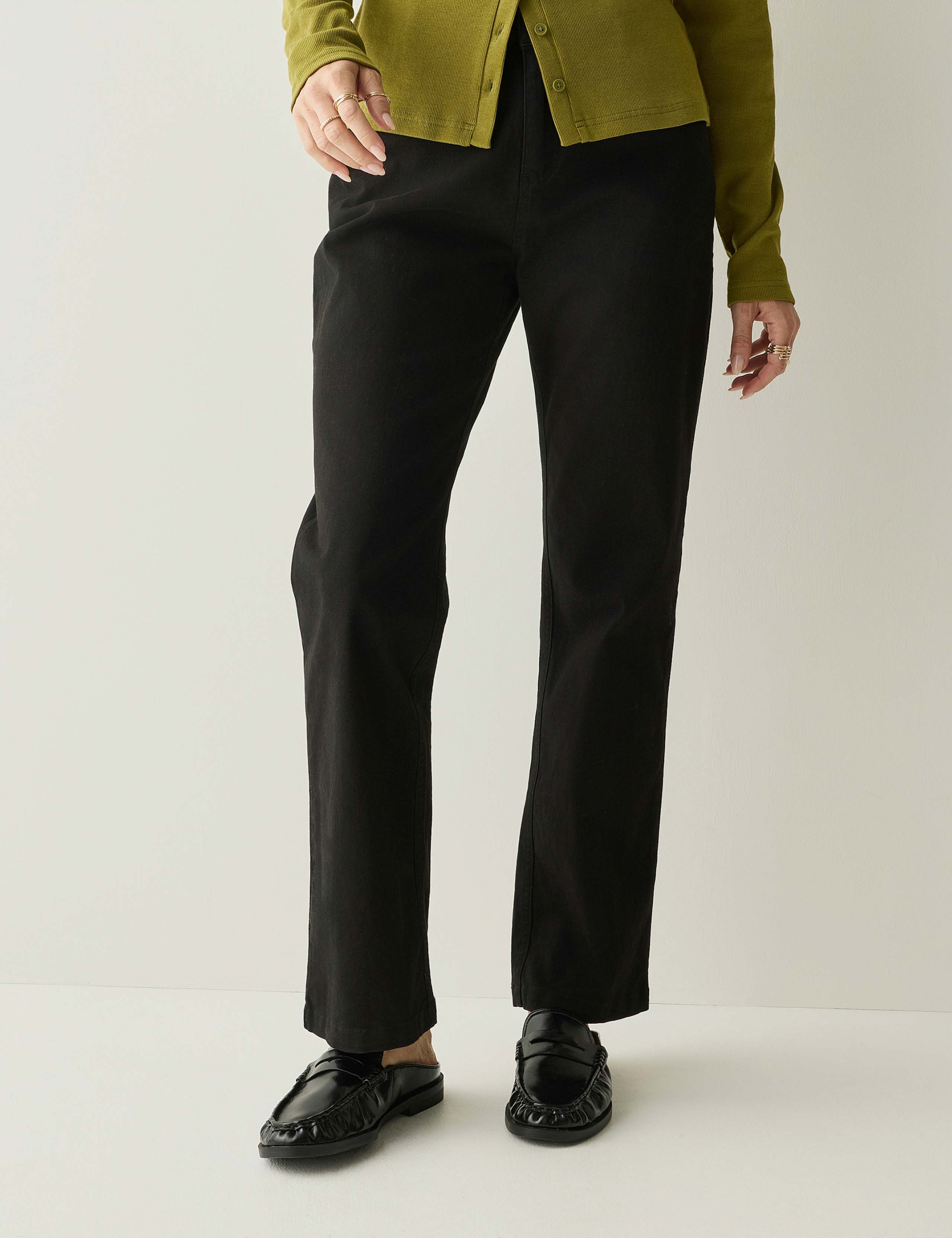Cord Straight Leg Trousers 1 of 7