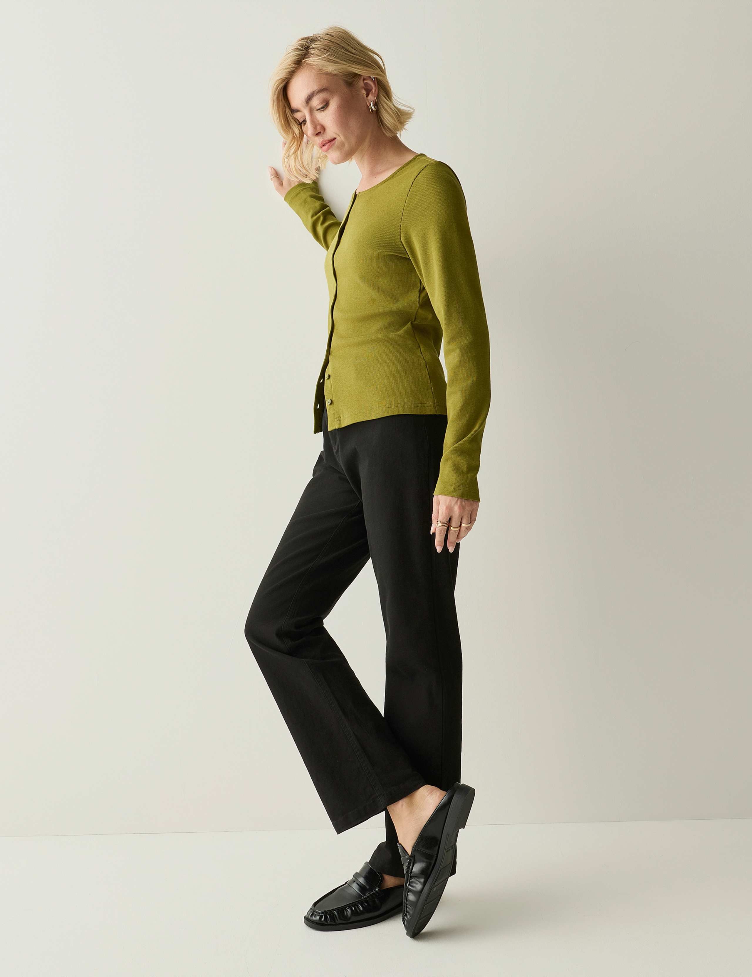 Cord Straight Leg Trousers 3 of 7