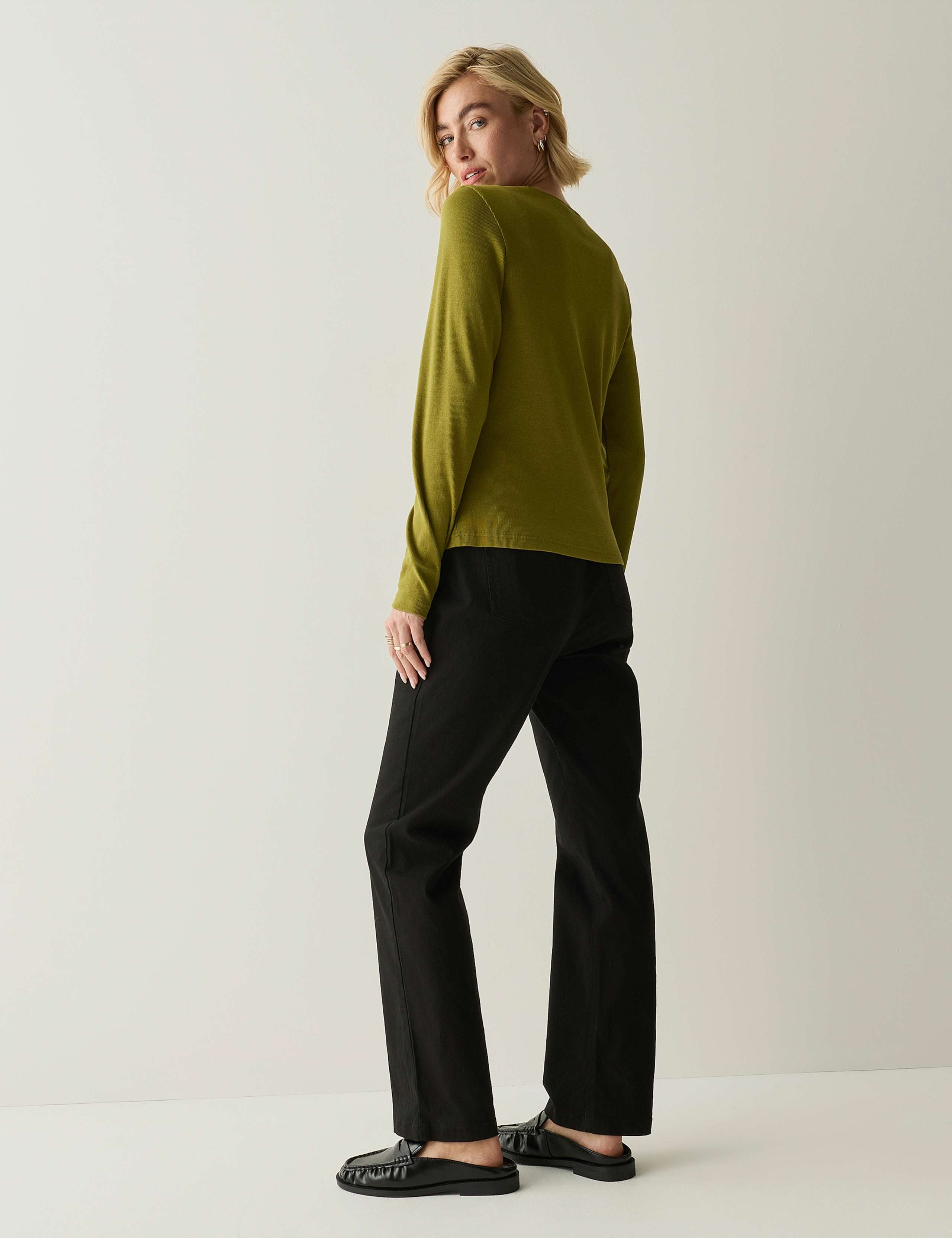 Cord Straight Leg Trousers 4 of 7