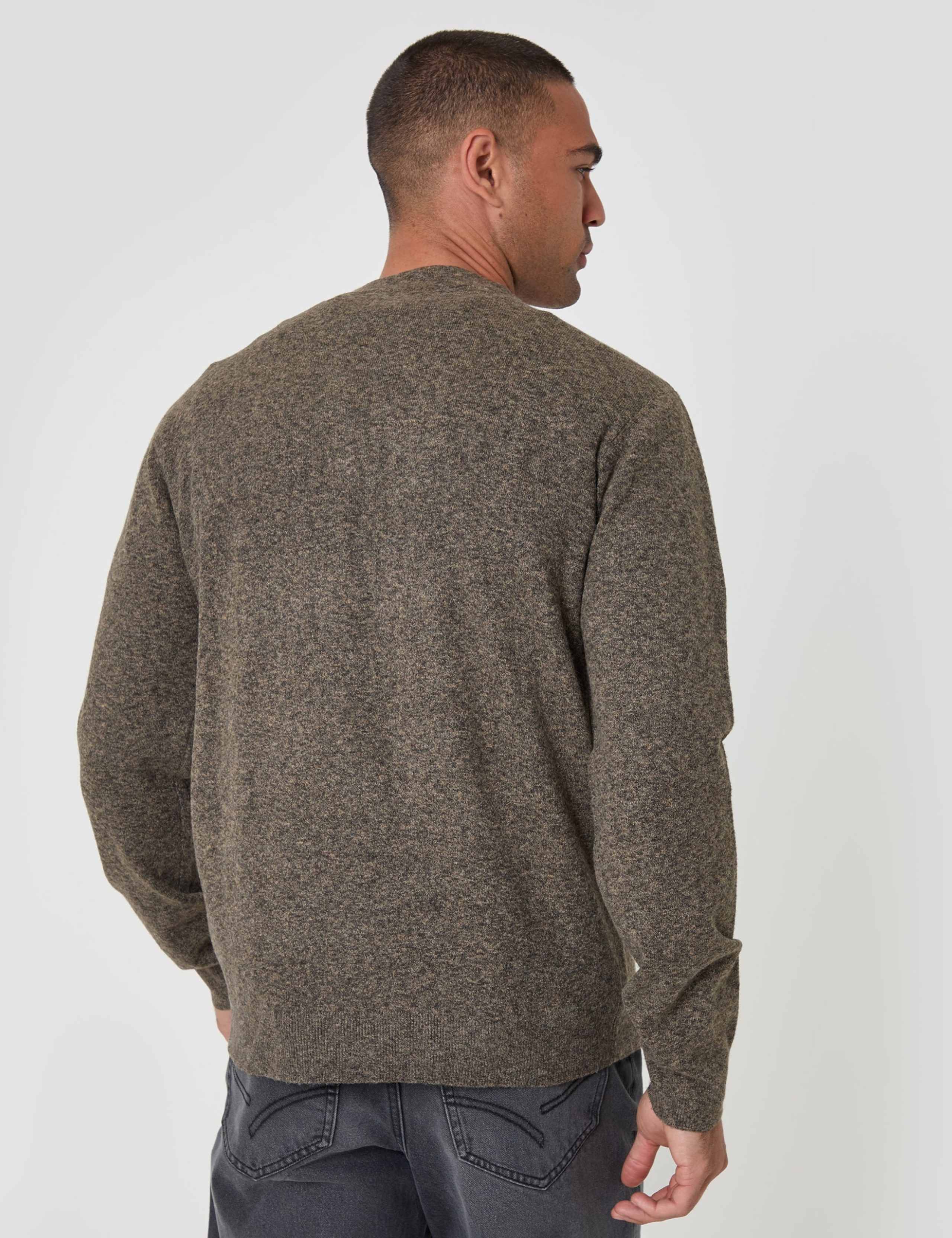 Textured V Neck Cardigan 6 of 8