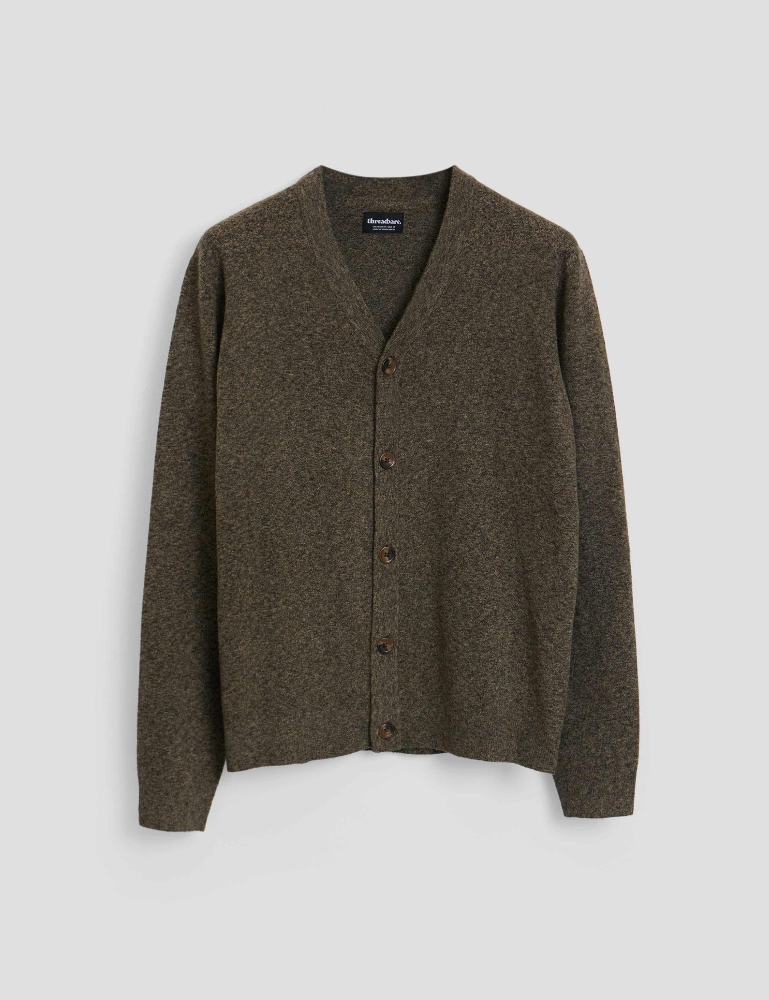 Textured V Neck Cardigan 8 of 8