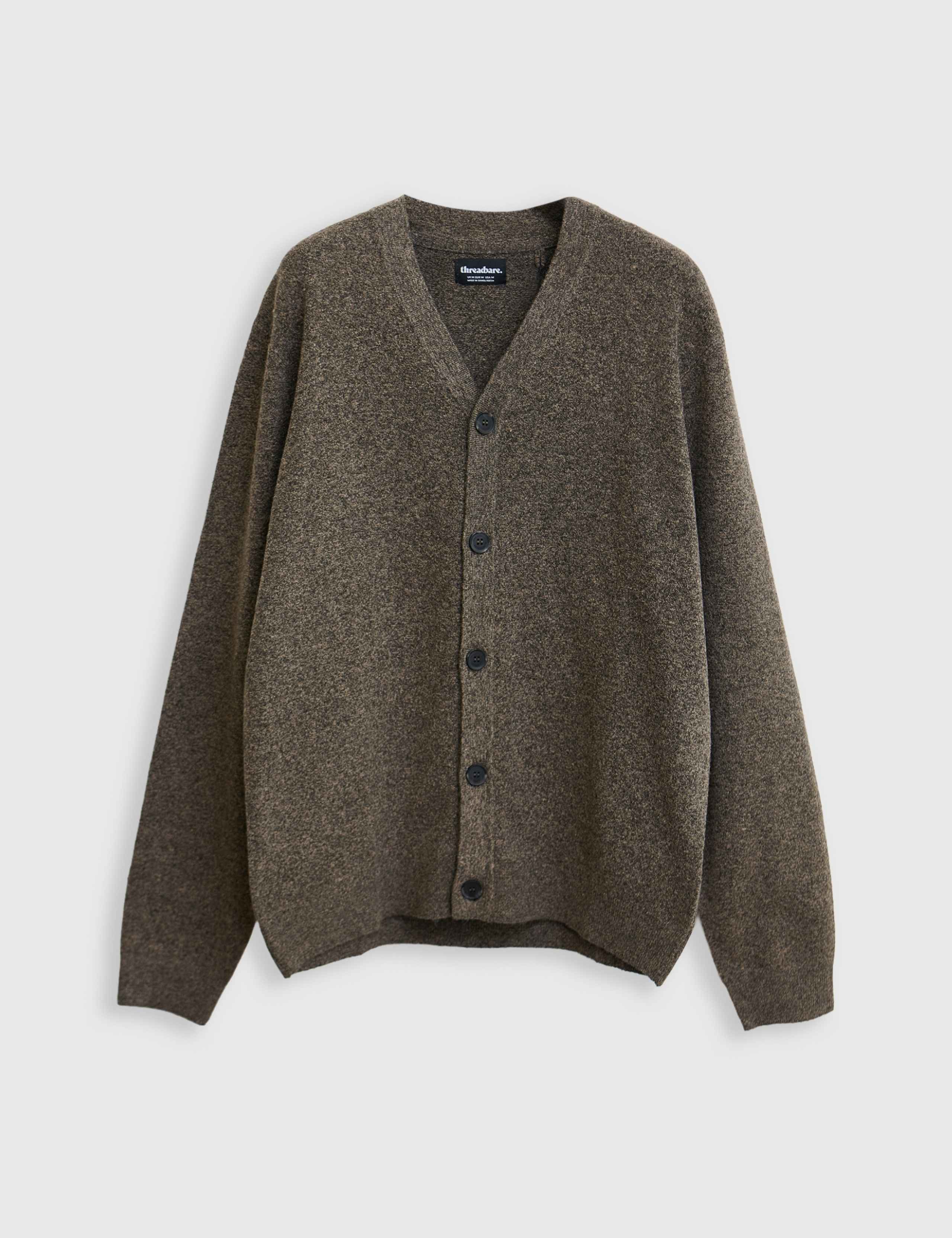 Textured V Neck Cardigan 2 of 8