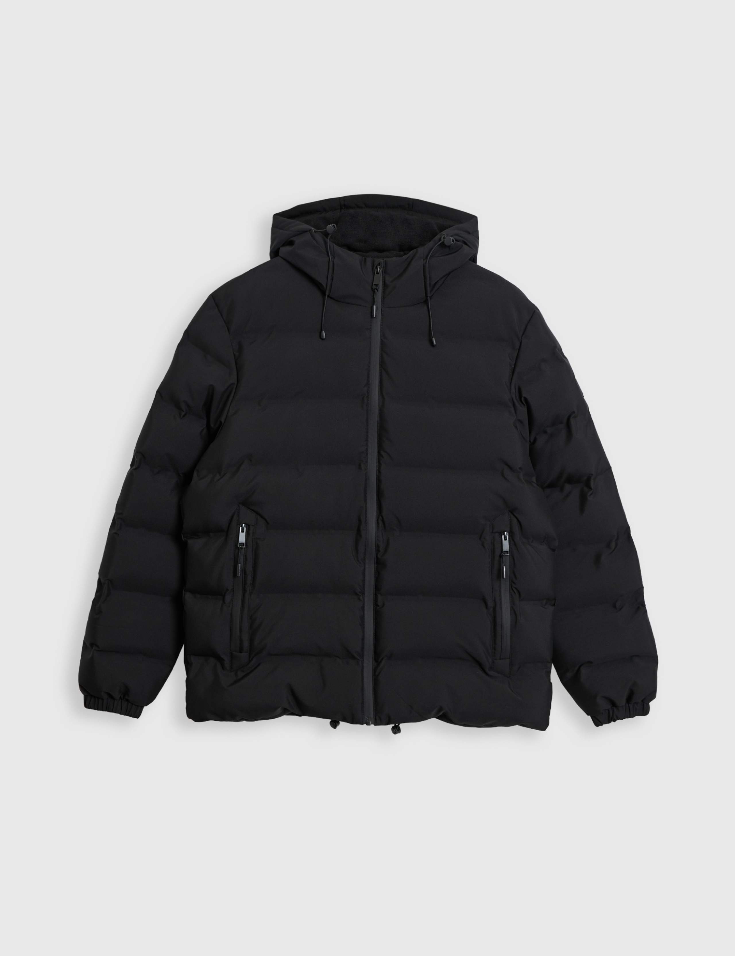 Showerproof Borg Lined Hooded Puffer Jacket 2 of 6
