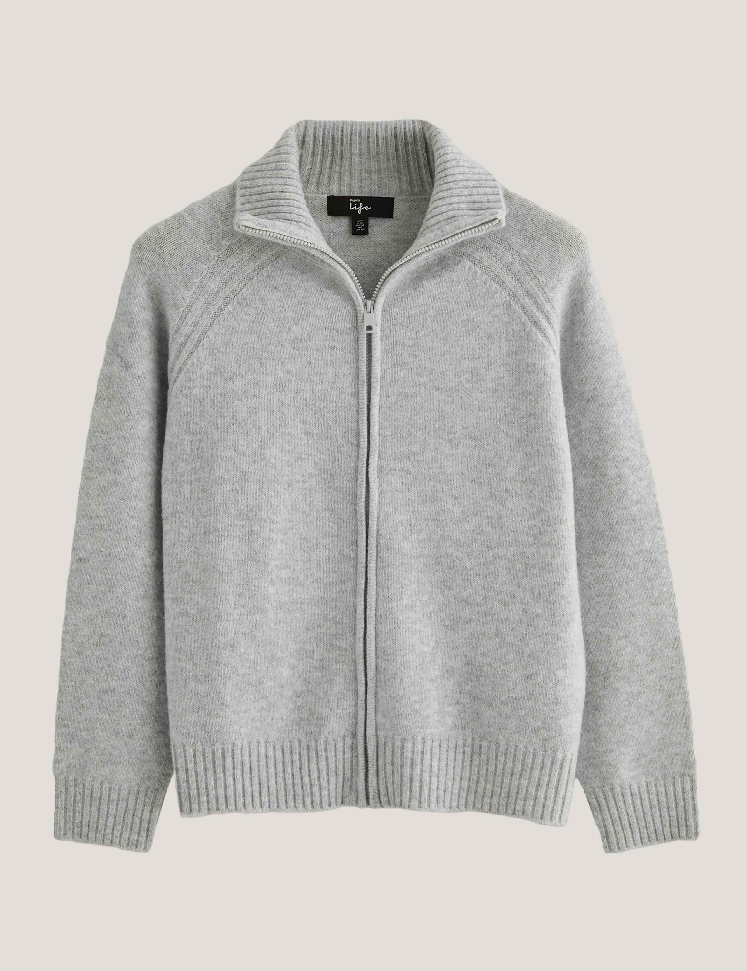 Textured Collared Cardigan 2 of 7