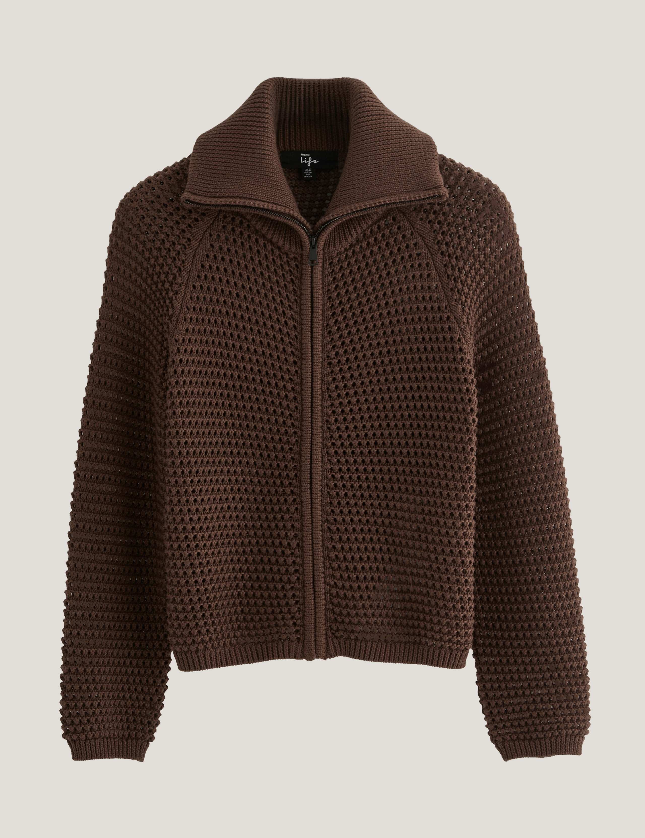 Textured Collared Cardigan 2 of 8