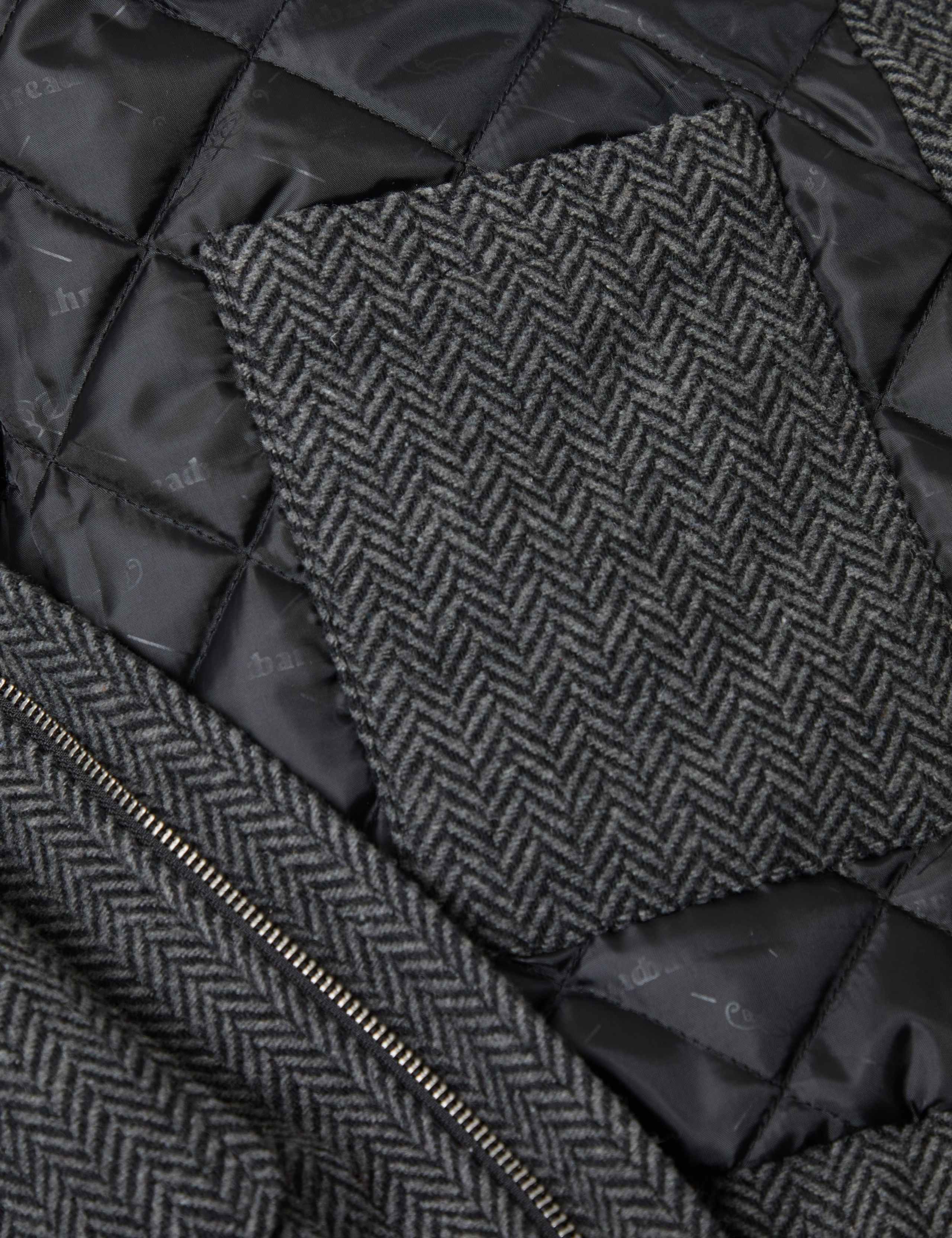 Herringbone Collared Short Jacket 6 of 6