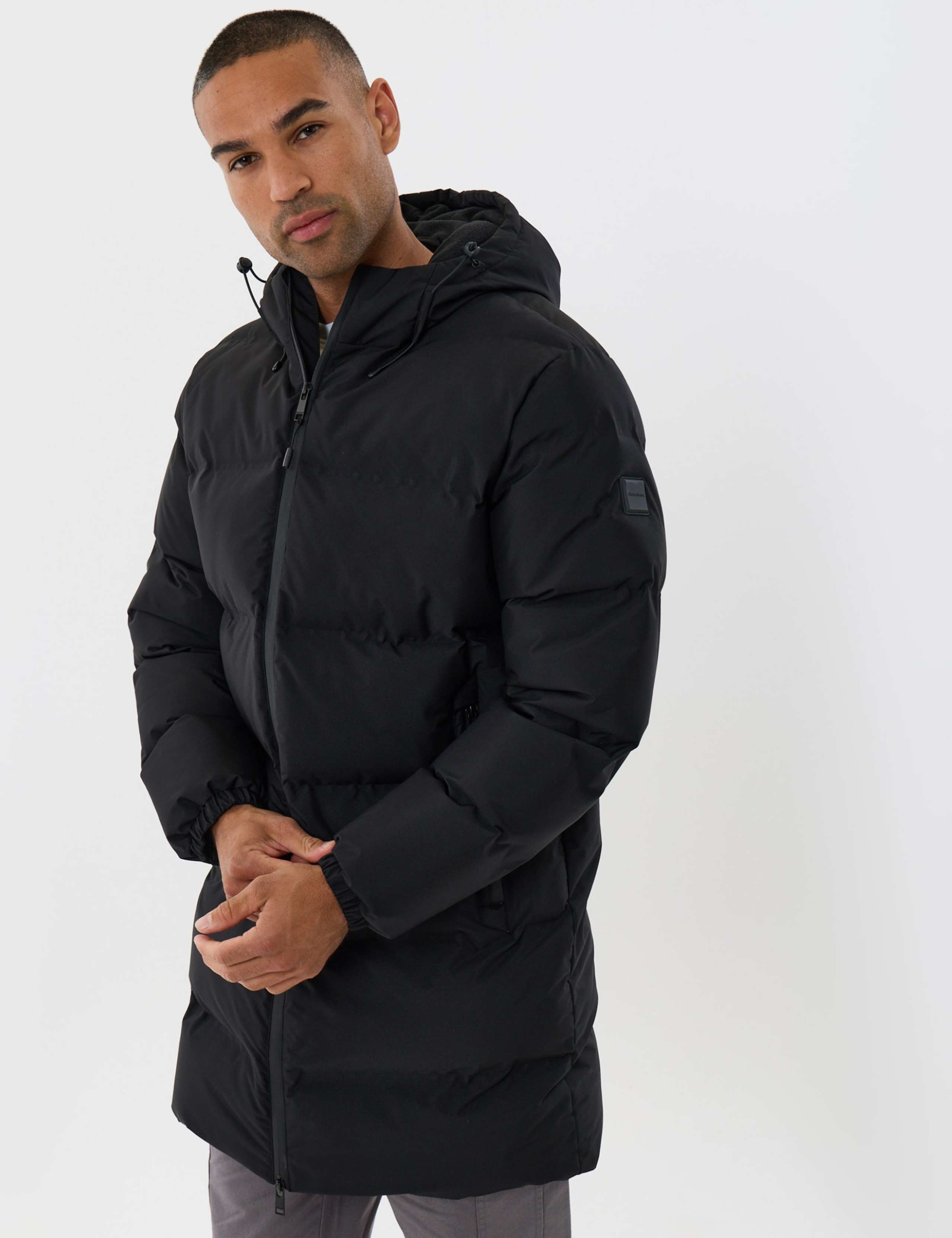 Waterproof Hooded Longline Puffer Coat 3 of 6