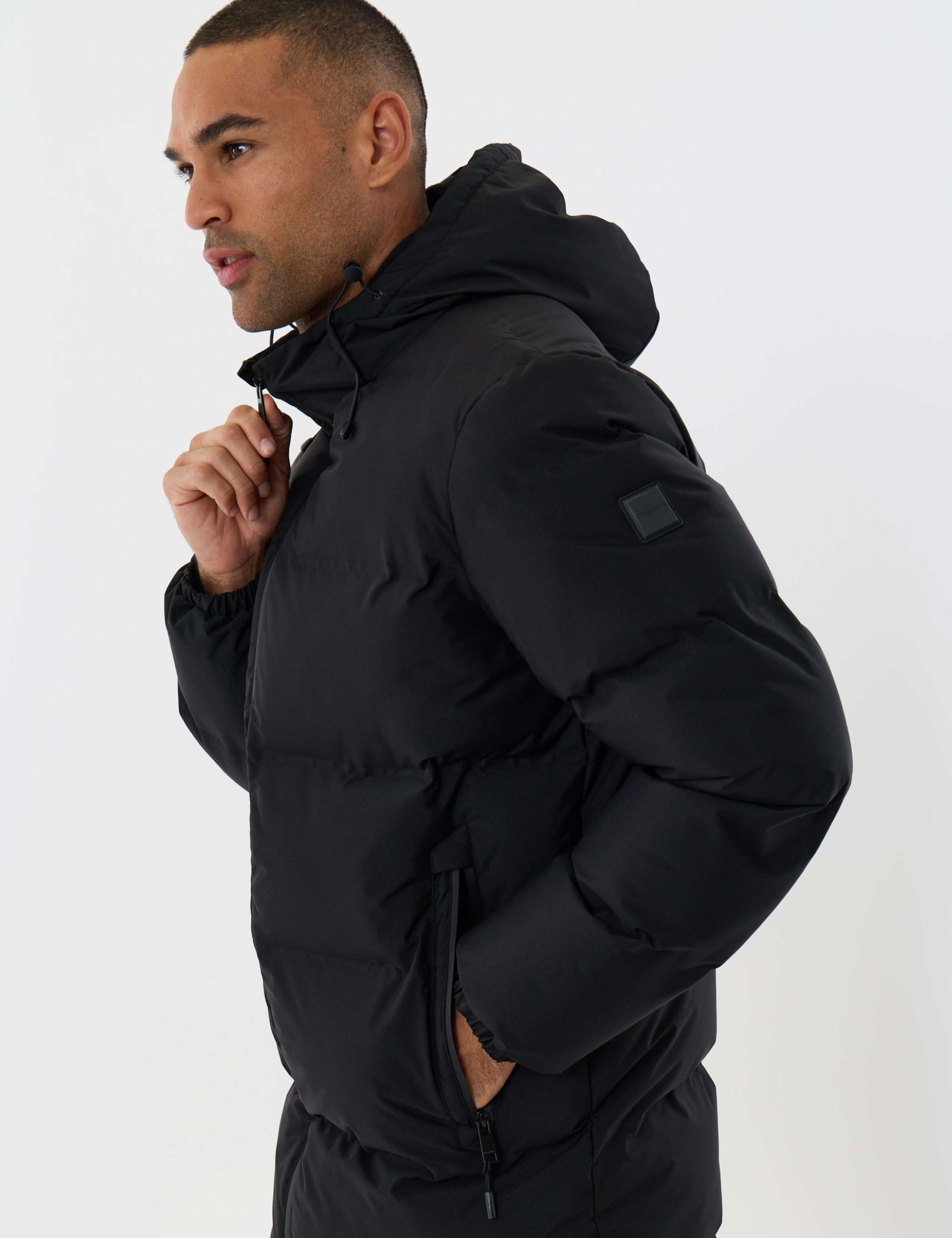 Waterproof Hooded Longline Puffer Coat 5 of 6