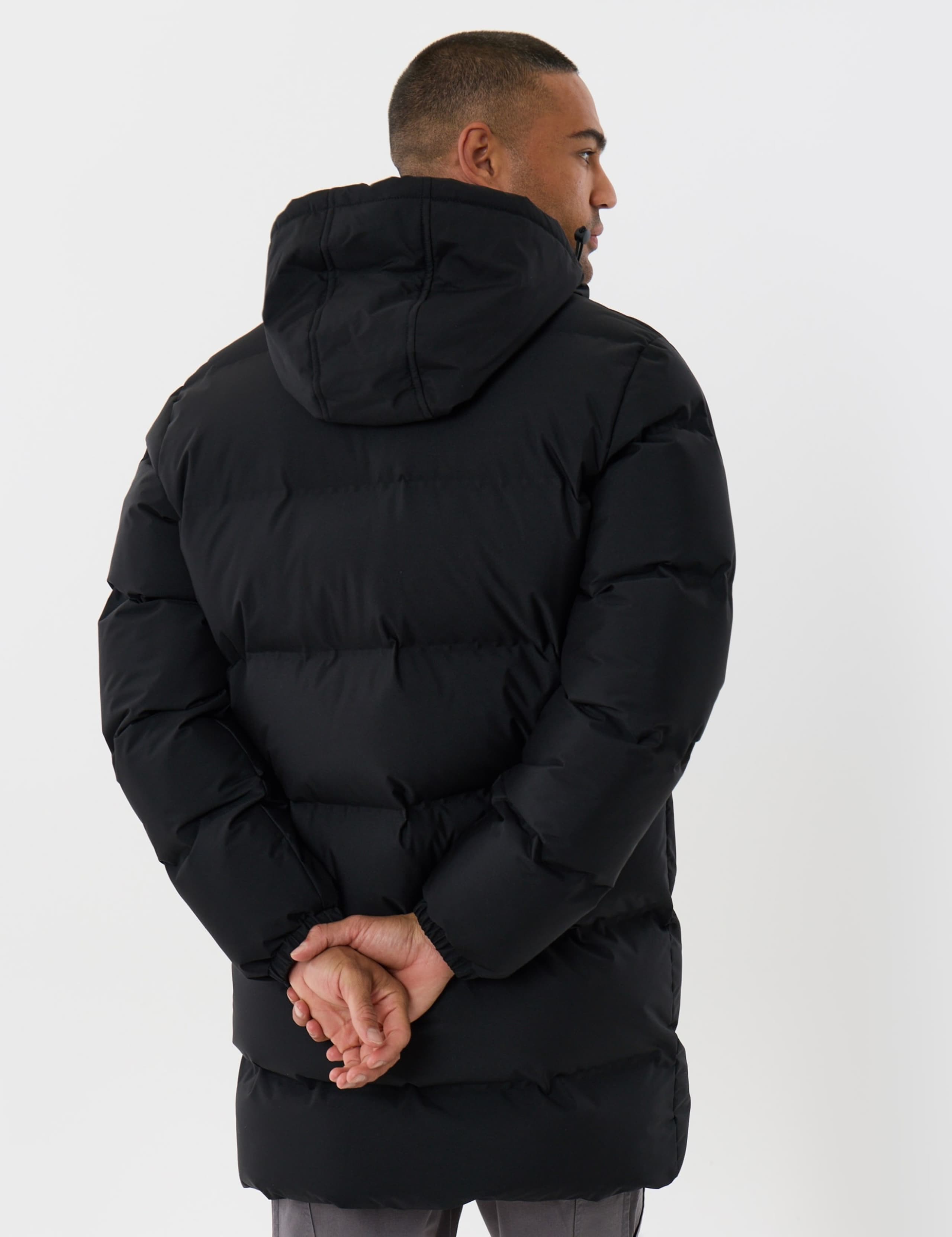 Waterproof Hooded Longline Puffer Coat 6 of 6