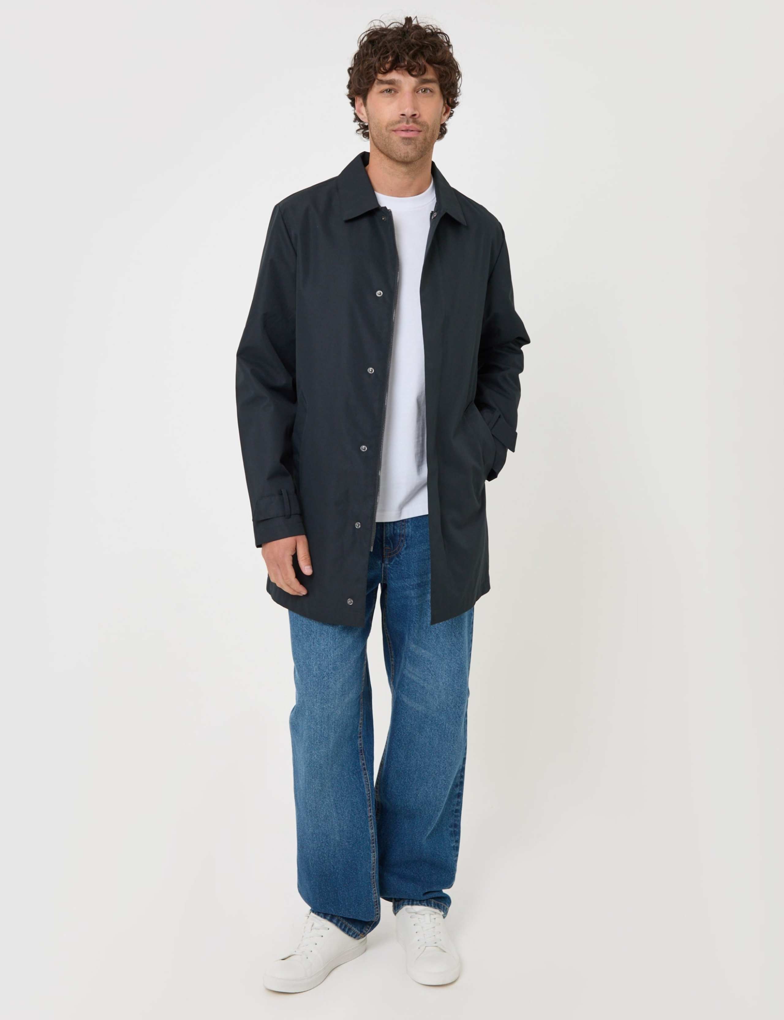 Showerproof Collared Longline Mac 2 of 6