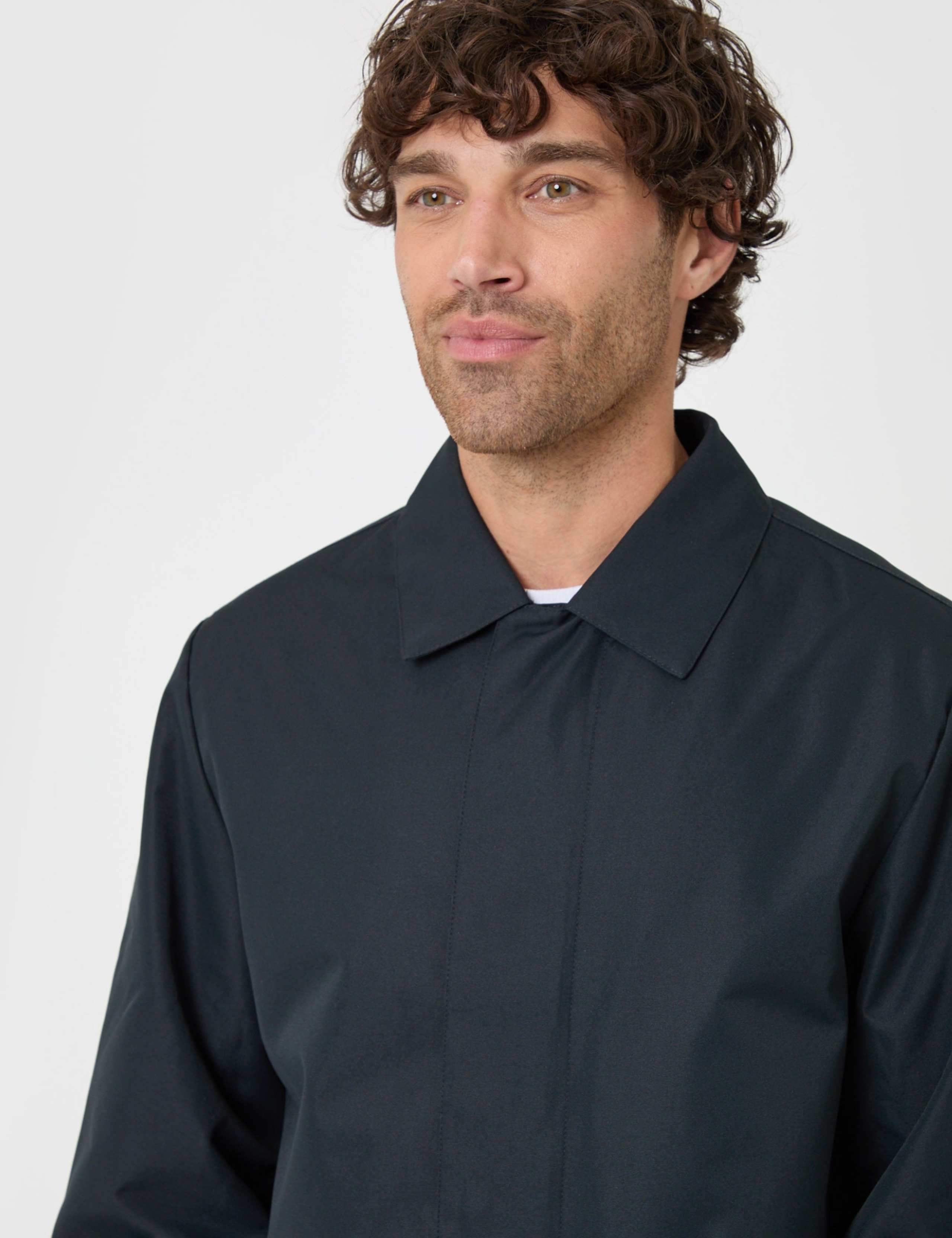 Showerproof Collared Longline Mac 4 of 6