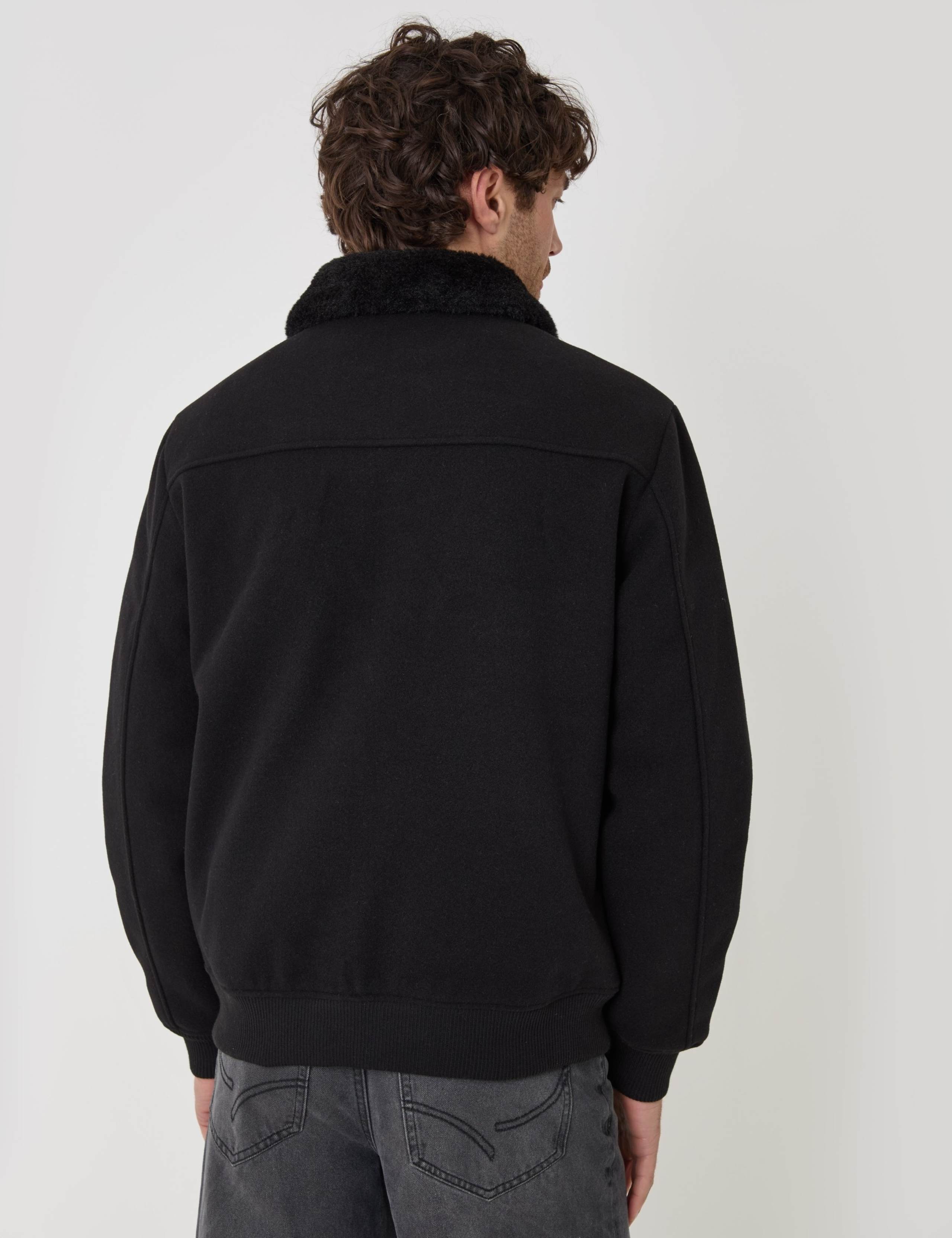 Faux Fur Collar Lightweight Jacket 5 of 6