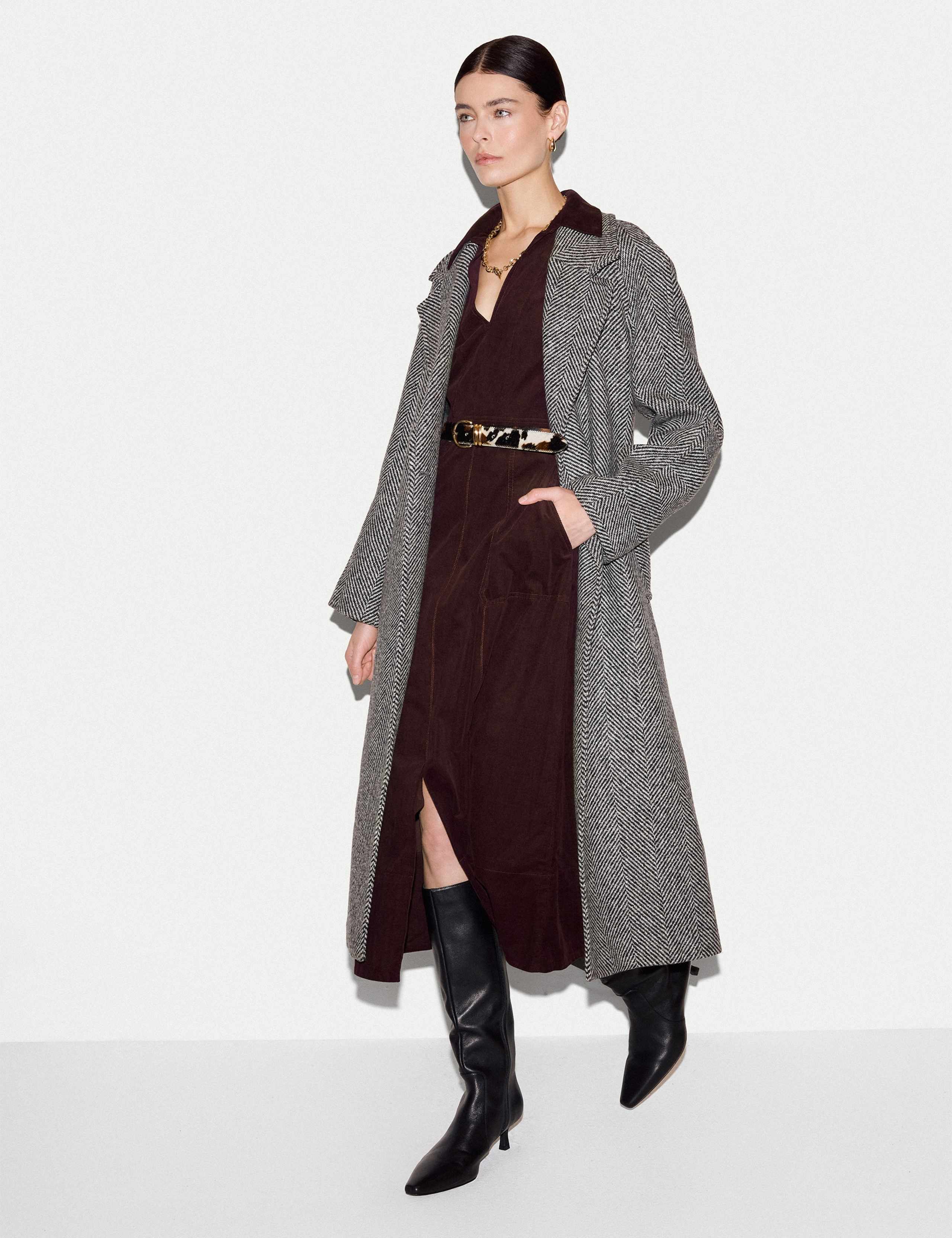 Cord Waisted Midi Dress 5 of 6