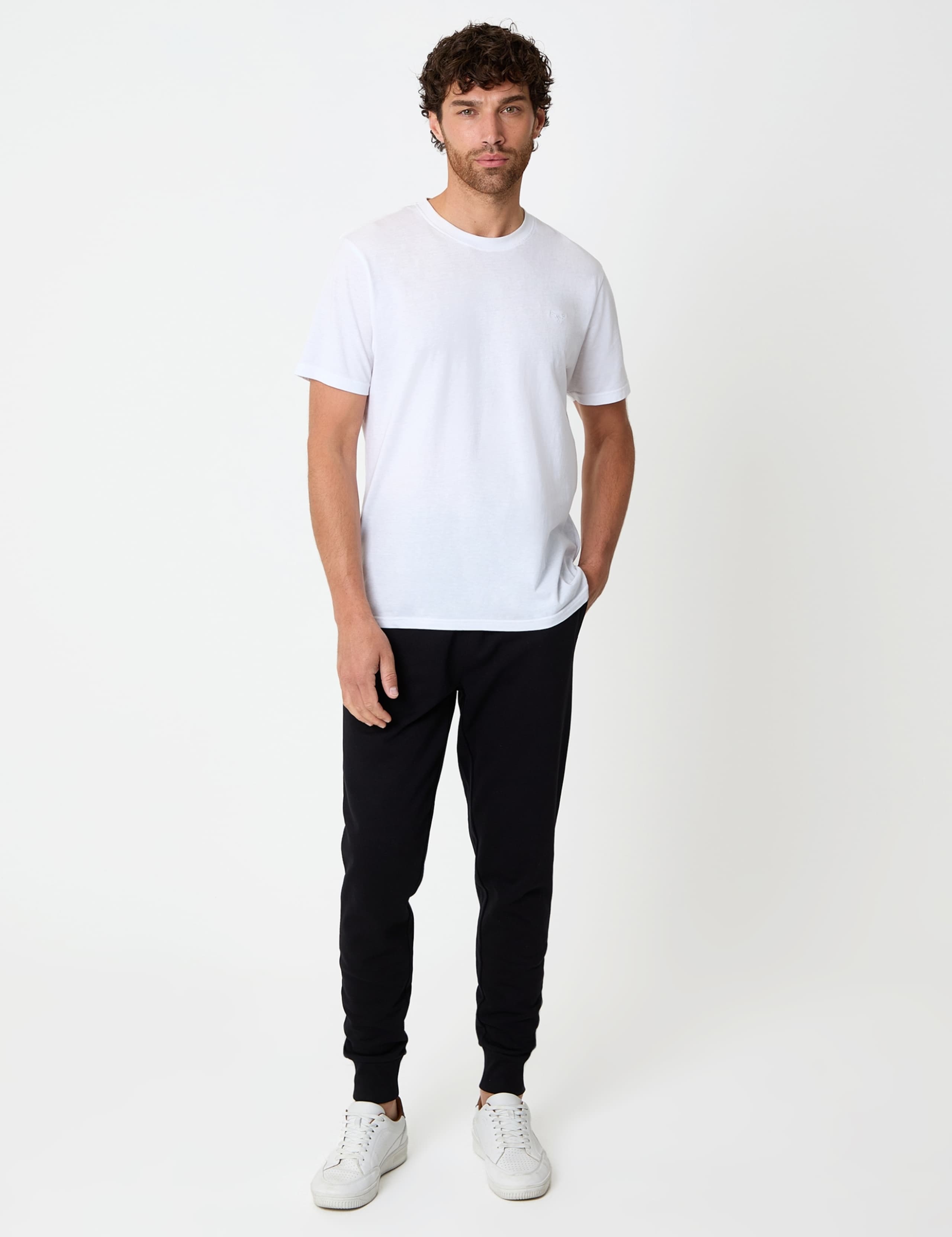Regular Fit Cotton Rich Joggers 3 of 5