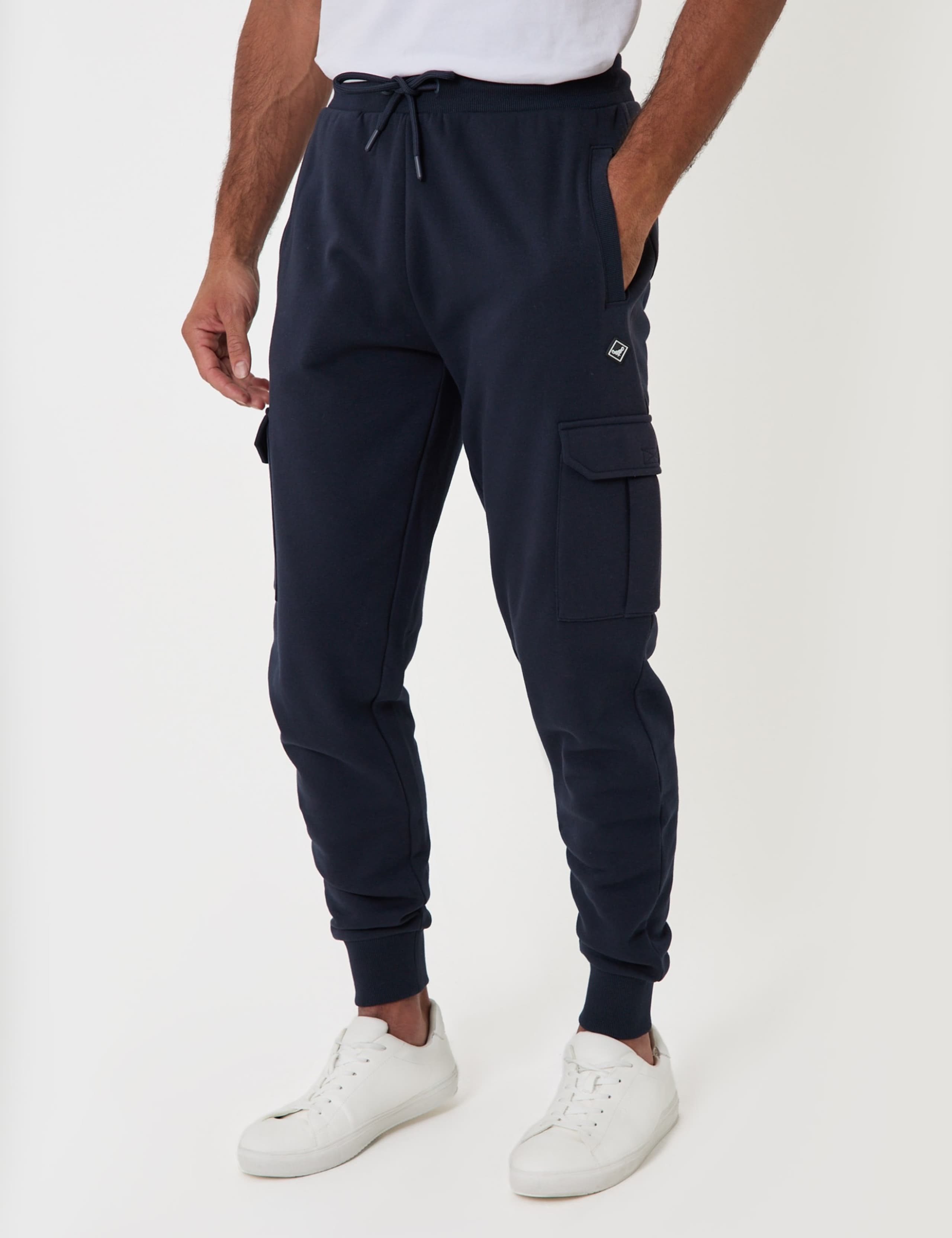 Regular Fit Cotton Rich Cargo Joggers 1 of 5