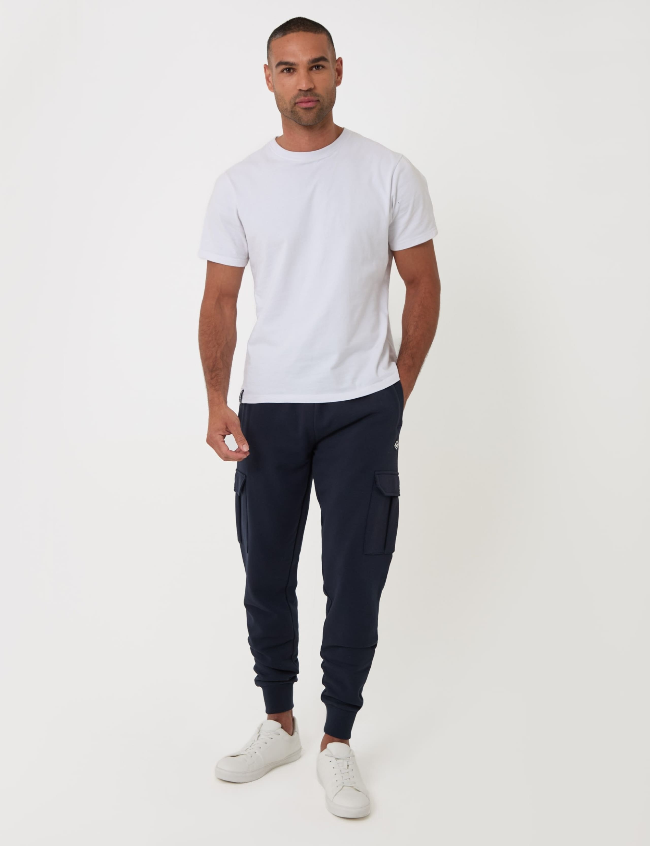 Regular Fit Cotton Rich Cargo Joggers 3 of 5