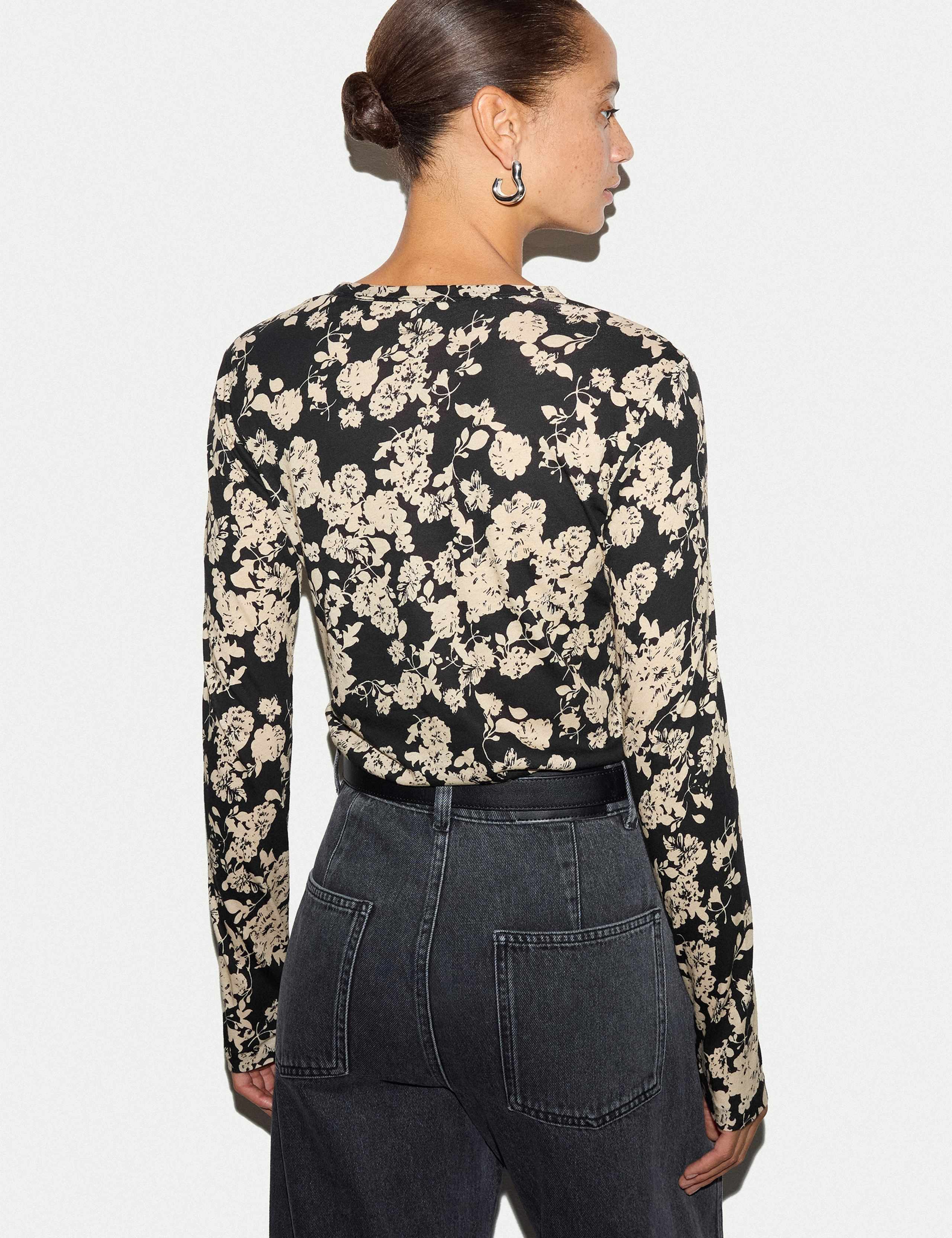 Pure Cotton Floral T-Shirt 5 of 5