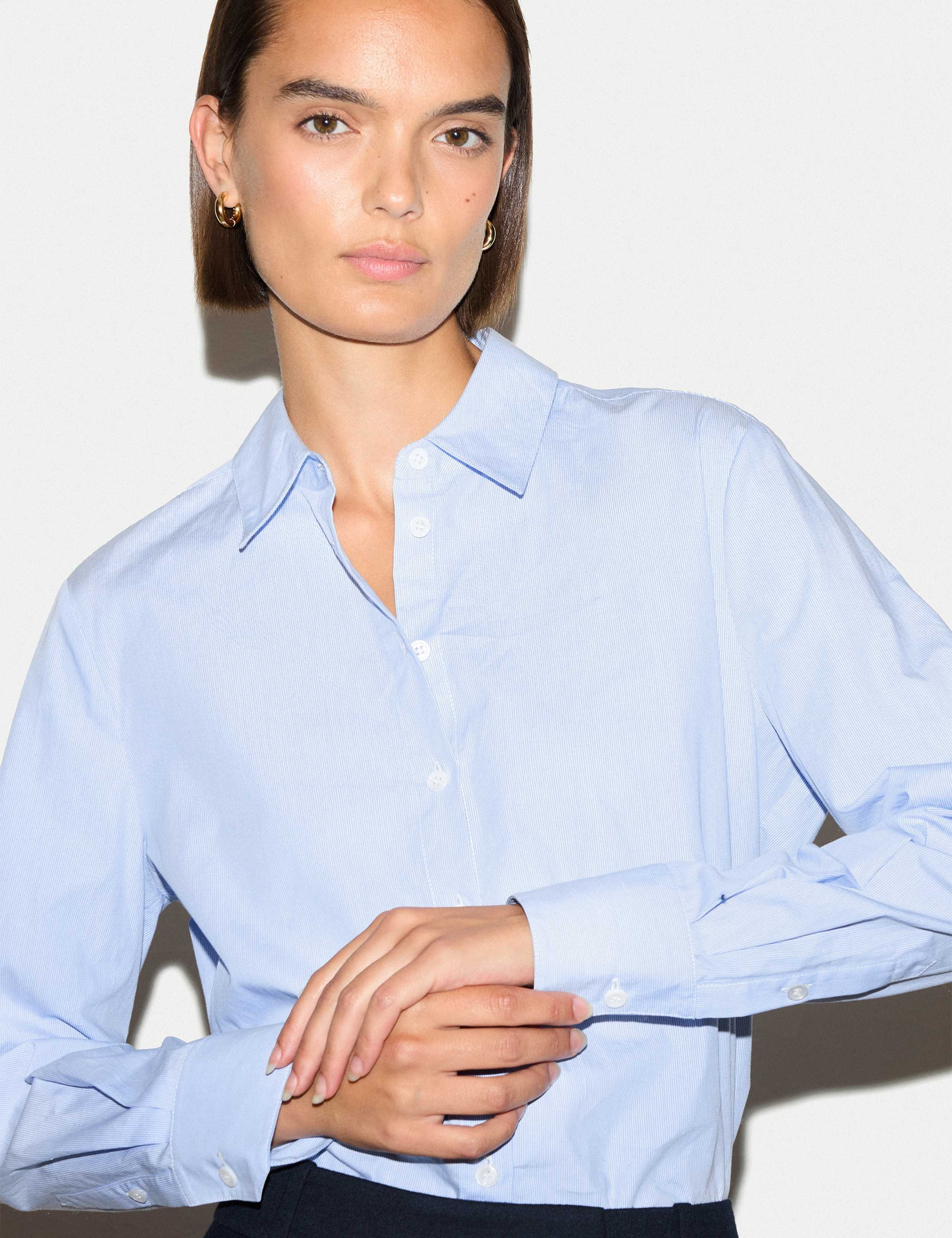 Striped Pure Cotton Shirt 5 of 6