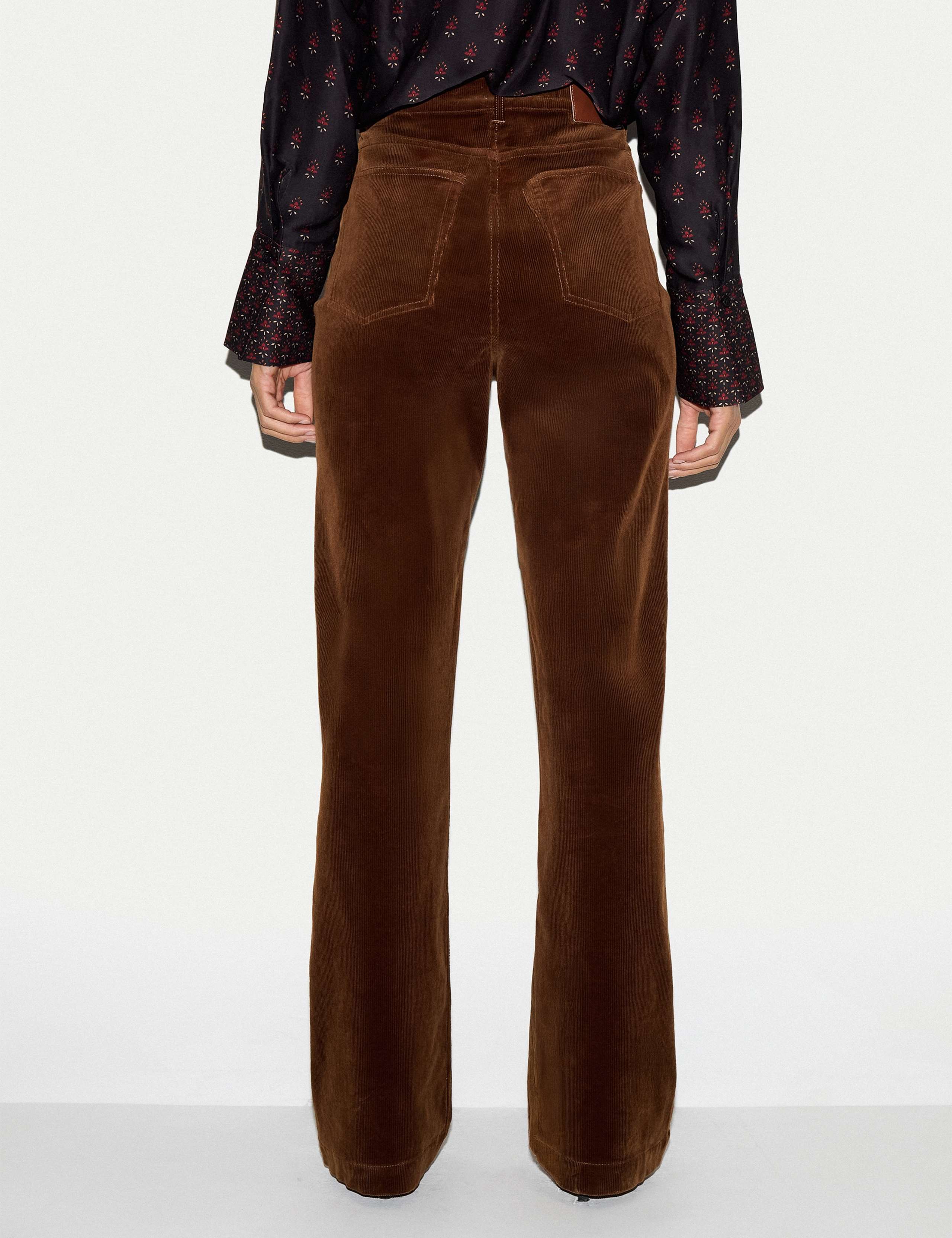 Cord Flared Trousers 4 of 5