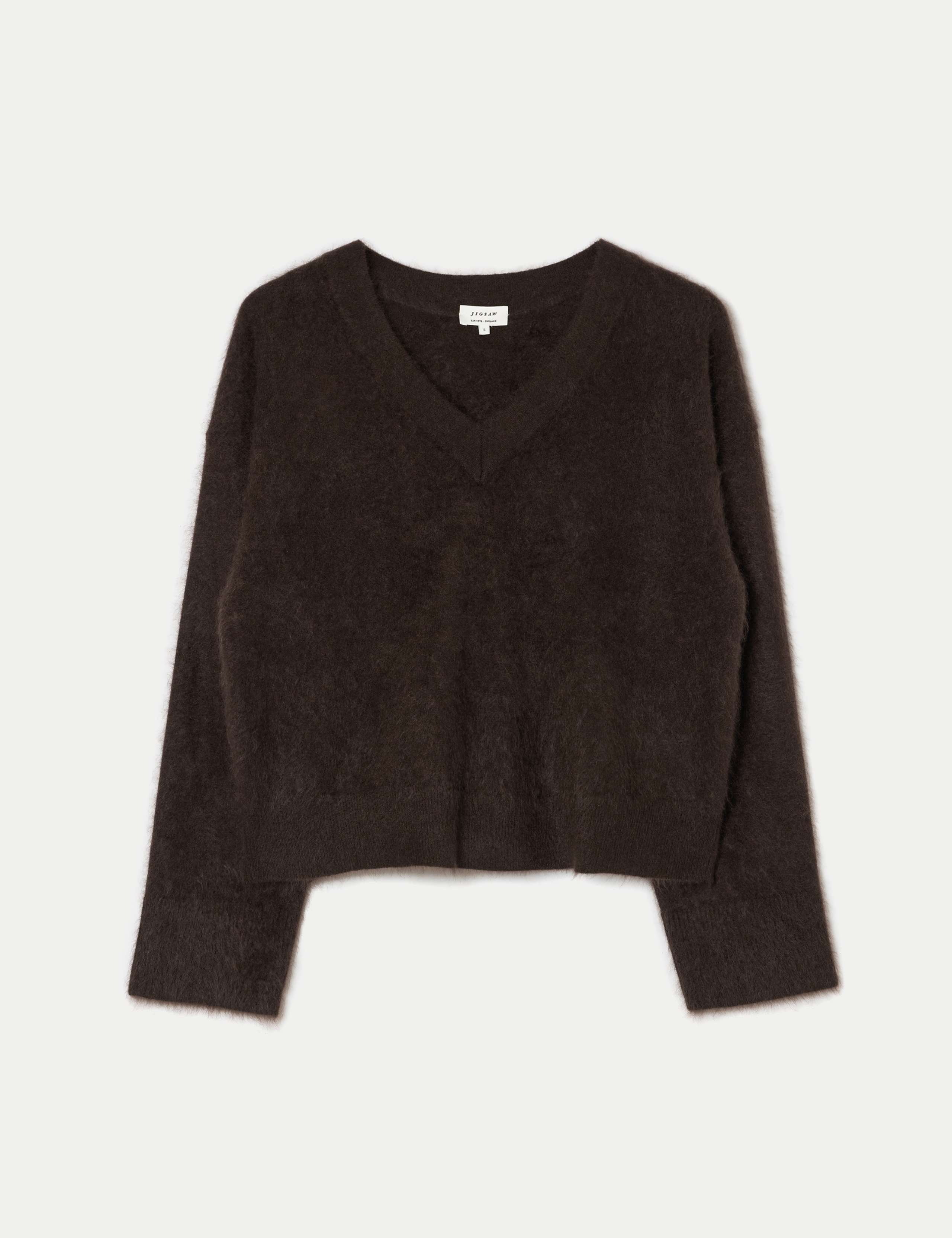 Pure Cashmere V Neck Relaxed Jumper 2 of 5